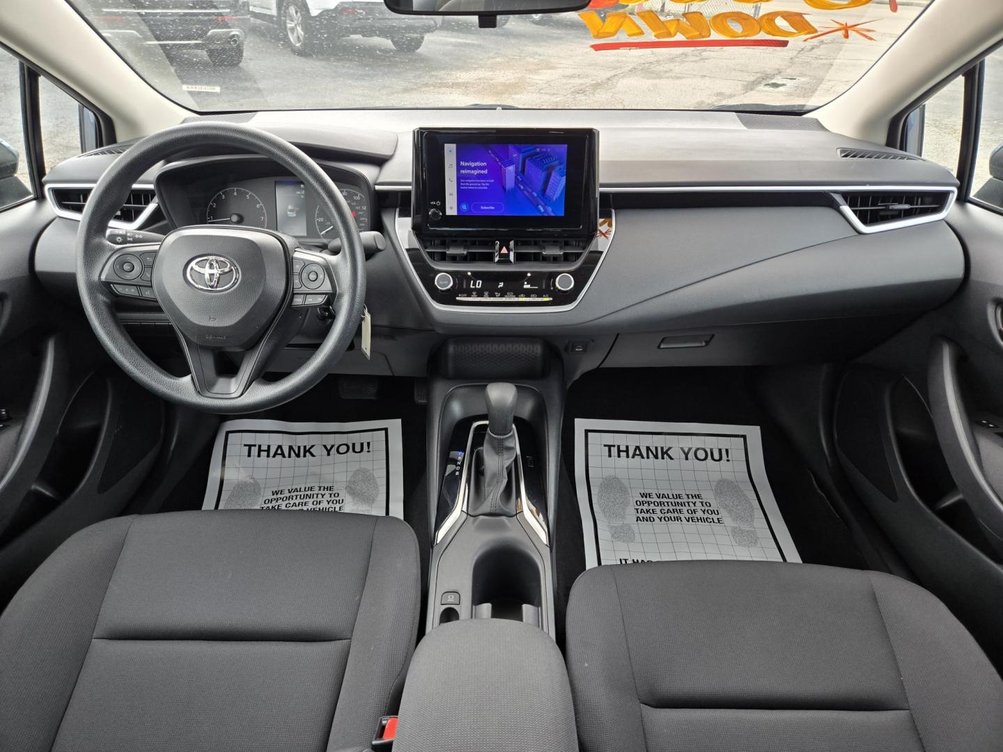 2024 Celestite Toyota Corolla LE (5YFB4MDE9RP) with an 2.0L L4 DOHC 16V engine, CVT transmission, located at 1842 Wirt Road, Houston, TX, 77055, (713) 973-3903, 29.805330, -95.484787 - Photo#16