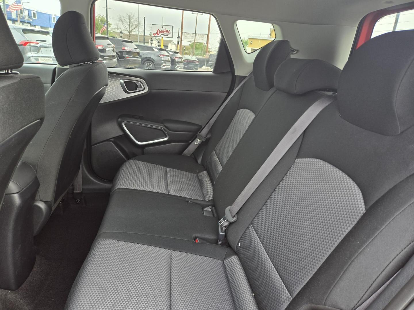 2024 Red /Black Kia Soul LX CVT (KNDJ23AU5R7) with an 2.0L L4 DOHC 16V engine, CVT transmission, located at 1842 Wirt Road, Houston, TX, 77055, (713) 973-3903, 29.805330, -95.484787 - Photo#10