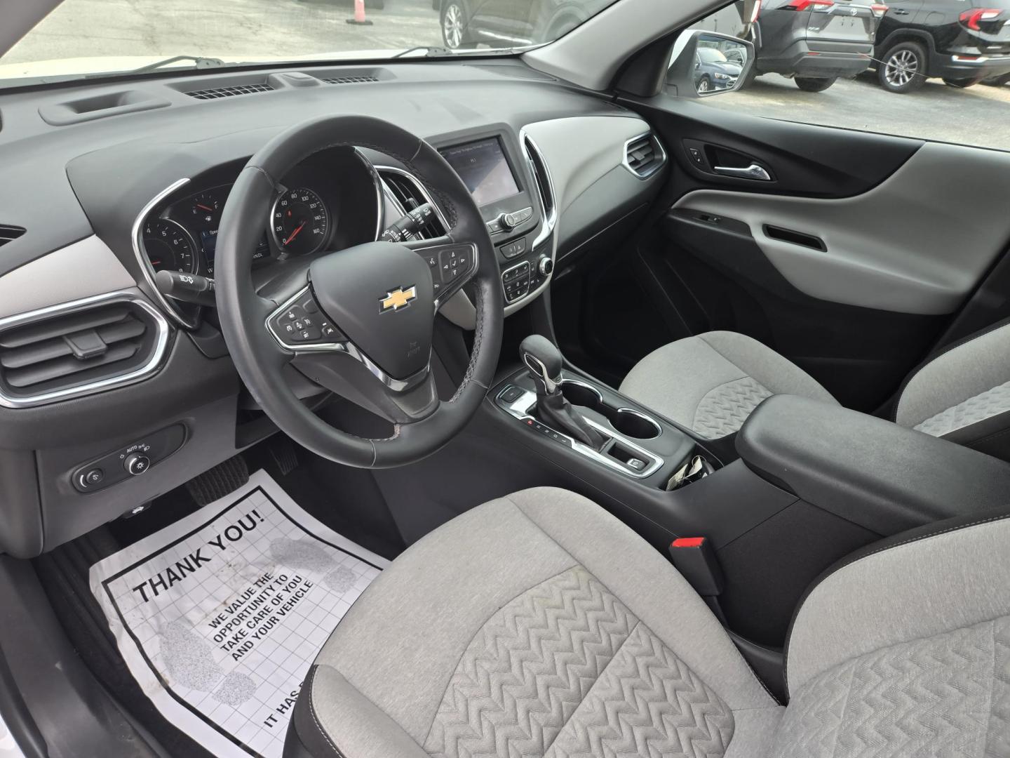 2023 White /Gray Chevrolet Equinox LT Fleet AWD (3GNAXTEG3PL) with an 1.5L L4 DOHC 16V TURBO engine, 6A transmission, located at 1842 Wirt Road, Houston, TX, 77055, (713) 973-3903, 29.805330, -95.484787 - Photo#8