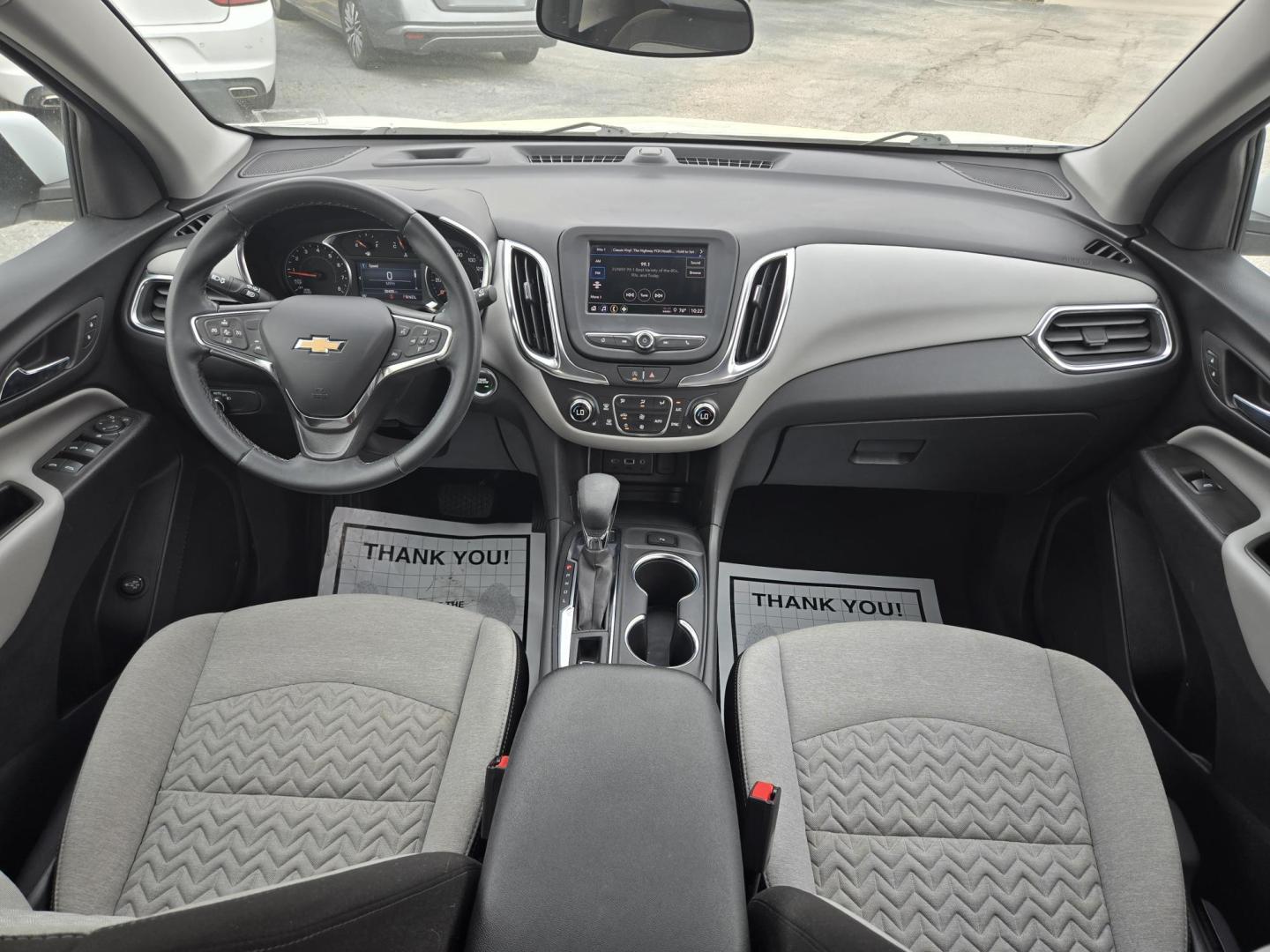 2023 White /Gray Chevrolet Equinox LT Fleet AWD (3GNAXTEG3PL) with an 1.5L L4 DOHC 16V TURBO engine, 6A transmission, located at 1842 Wirt Road, Houston, TX, 77055, (713) 973-3903, 29.805330, -95.484787 - Photo#16