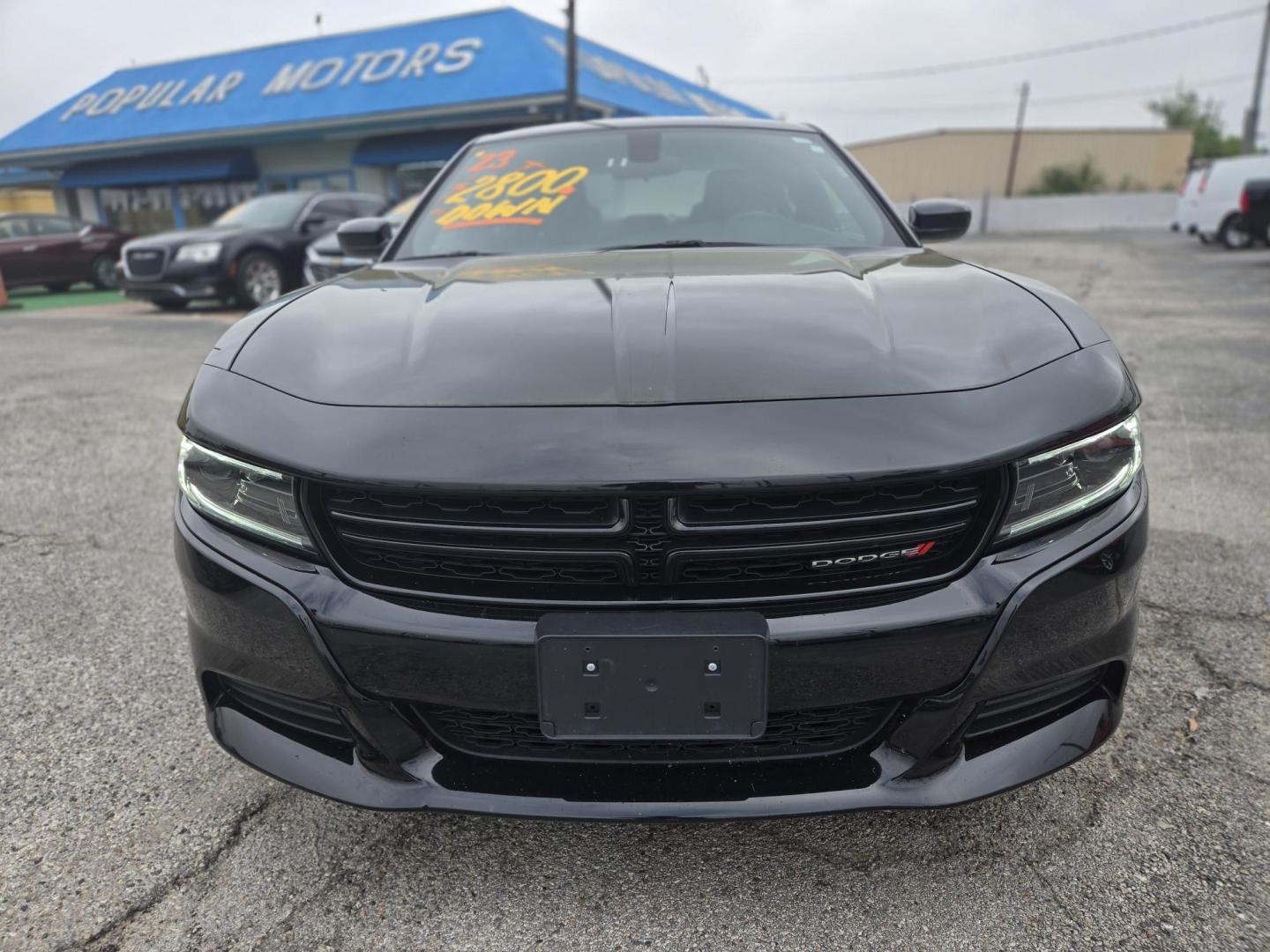 2023 Black /Black Dodge Charger SXT (2C3CDXBG3PH) with an 3.6L V6 DOHC 24V engine, 8A transmission, located at 1842 Wirt Road, Houston, TX, 77055, (713) 973-3903, 29.805330, -95.484787 - Photo#7