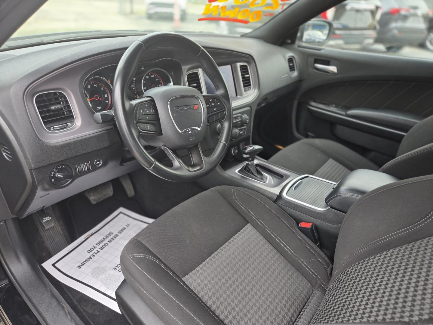 2023 Black /Black Dodge Charger SXT (2C3CDXBG3PH) with an 3.6L V6 DOHC 24V engine, 8A transmission, located at 1842 Wirt Road, Houston, TX, 77055, (713) 973-3903, 29.805330, -95.484787 - Photo#8