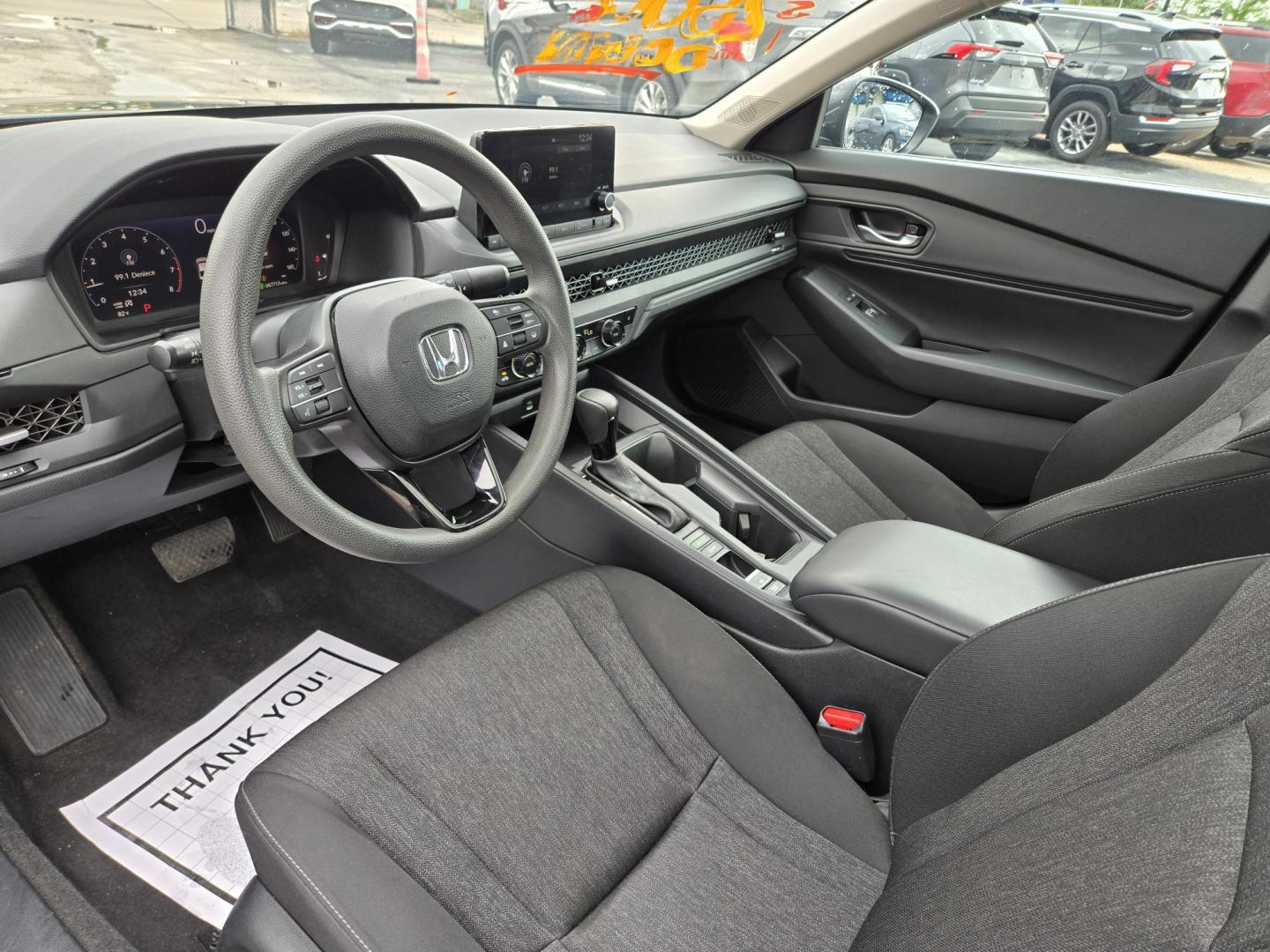 2023 Gray Honda Accord EX (1HGCY1F32PA) with an 1.5L L4 DOHC 16V TURBO engine, CVT transmission, located at 1842 Wirt Road, Houston, TX, 77055, (713) 973-3903, 29.805330, -95.484787 - Photo#8