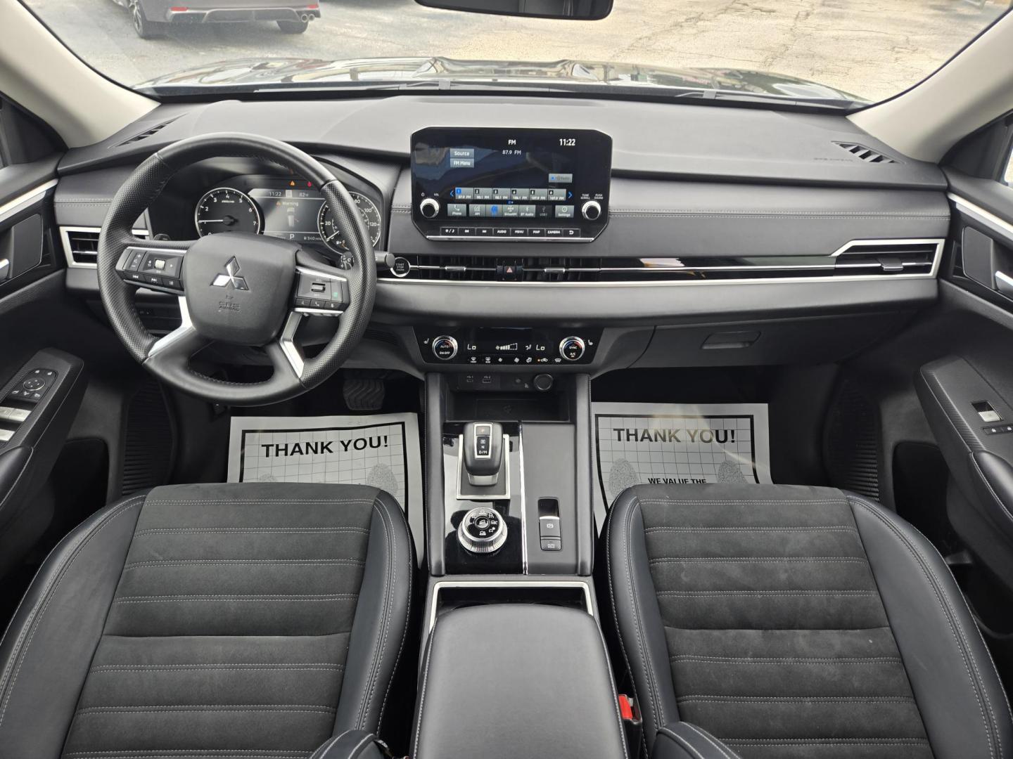 2024 Black Mitsubishi Outlander SE 4WD (JA4J4VA85RZ) with an 2.4L L4 DOHC 16V engine, CVT transmission, located at 1842 Wirt Road, Houston, TX, 77055, (713) 973-3903, 29.805330, -95.484787 - Photo#15