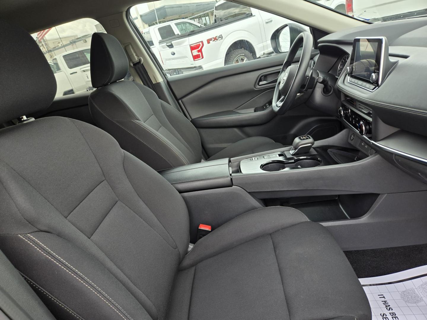 2024 Black Nissan Rogue S (5N1BT3AA2RC) with an 2.5L L4 DOHC 16V engine, CVT transmission, located at 1842 Wirt Road, Houston, TX, 77055, (713) 973-3903, 29.805330, -95.484787 - Photo#12