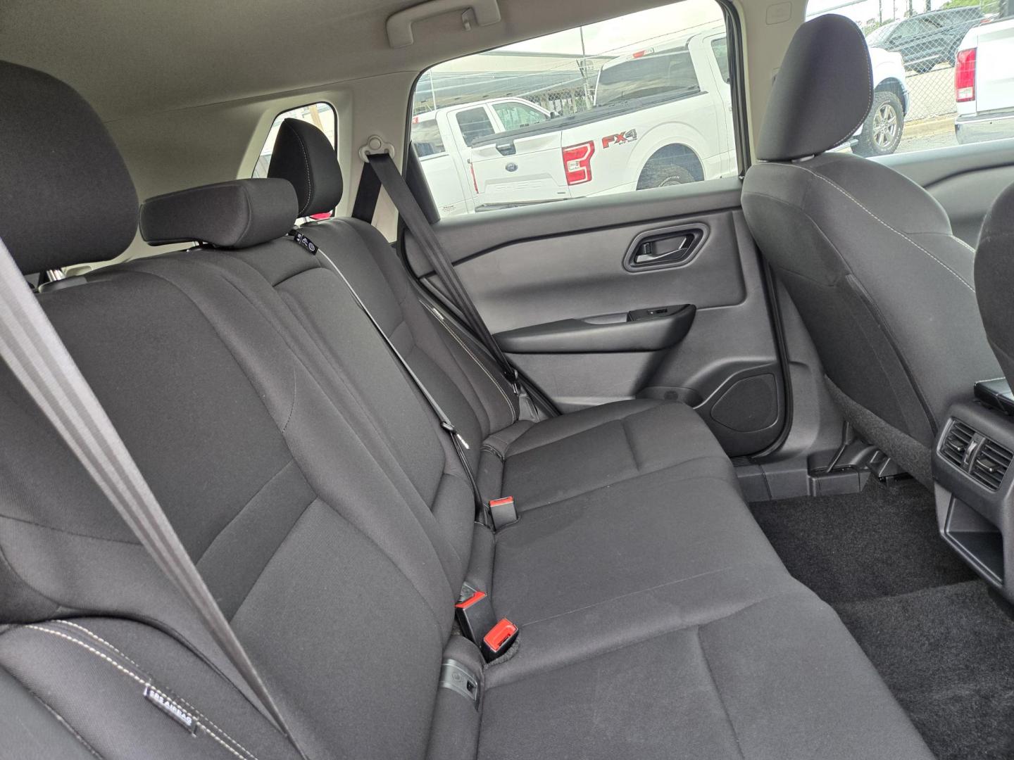 2024 Black Nissan Rogue S (5N1BT3AA2RC) with an 2.5L L4 DOHC 16V engine, CVT transmission, located at 1842 Wirt Road, Houston, TX, 77055, (713) 973-3903, 29.805330, -95.484787 - Photo#14