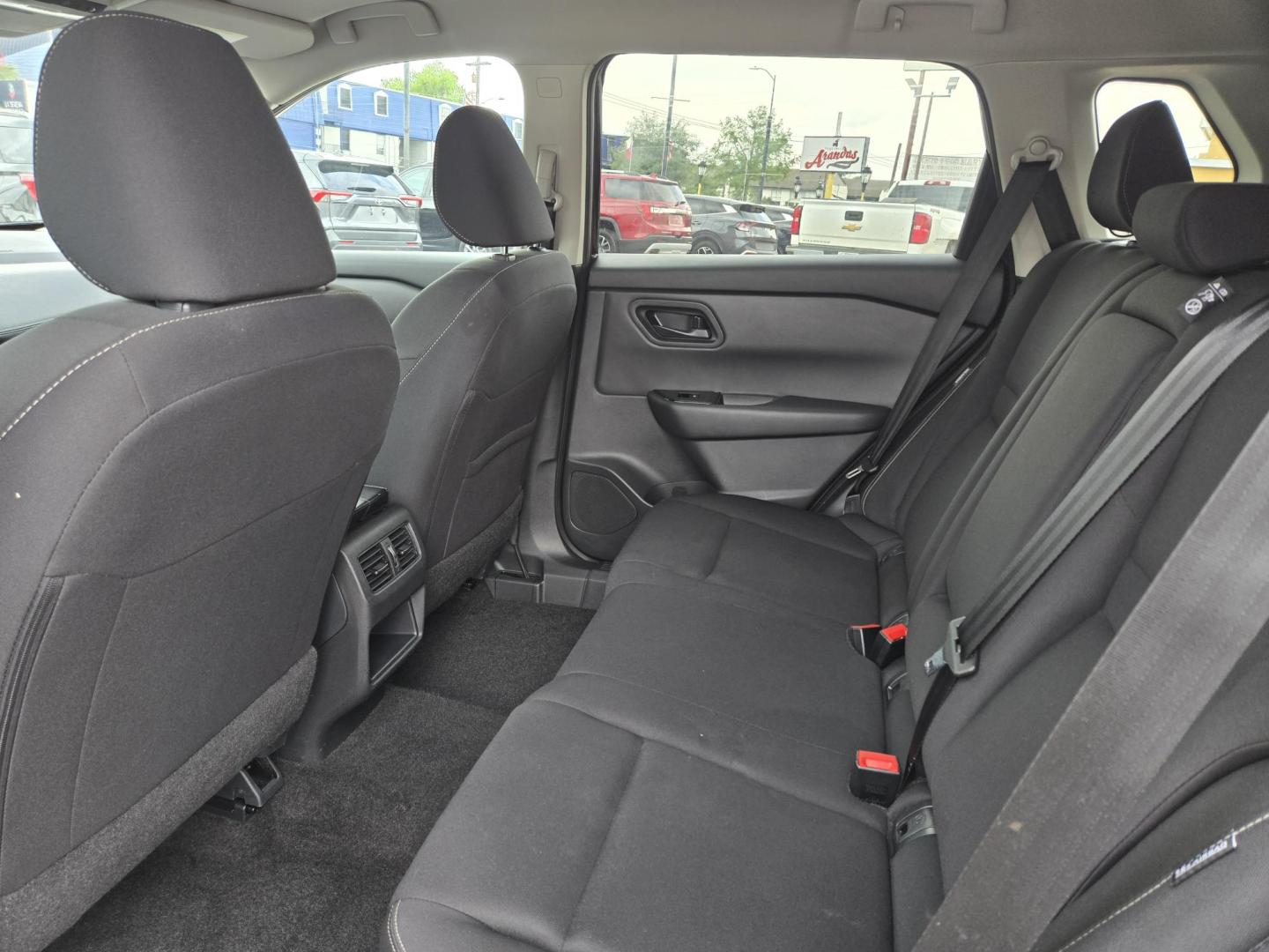 2024 Black Nissan Rogue S (5N1BT3AA2RC) with an 2.5L L4 DOHC 16V engine, CVT transmission, located at 1842 Wirt Road, Houston, TX, 77055, (713) 973-3903, 29.805330, -95.484787 - Photo#10