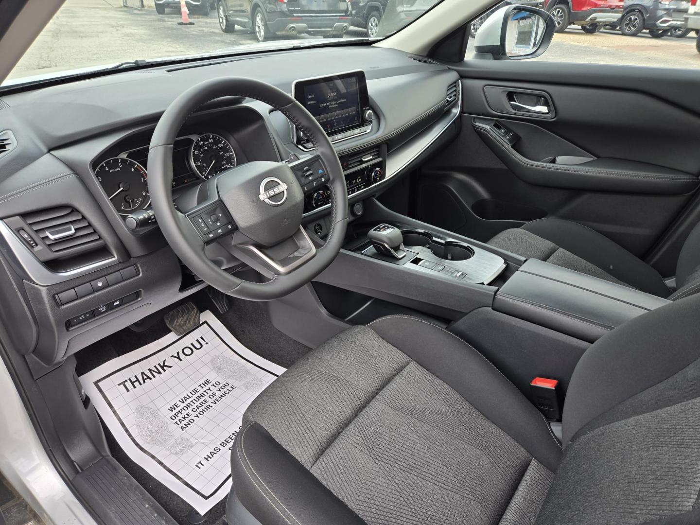 2025 Silver Nissan Rogue SV (5N1BT3BA6SC) with an 2.5L L4 DOHC 16V engine, CVT transmission, located at 1842 Wirt Road, Houston, TX, 77055, (713) 973-3903, 29.805330, -95.484787 - Photo#8