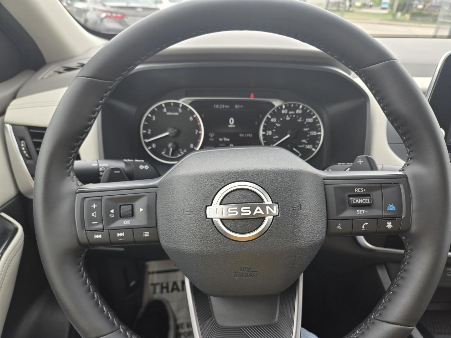 2025 MAROON Nissan Rogue SV AWD (5N1BT3BB5SC) with an 2.5L L4 DOHC 16V engine, CVT transmission, located at 1842 Wirt Road, Houston, TX, 77055, (713) 973-3903, 29.805330, -95.484787 - Photo#21