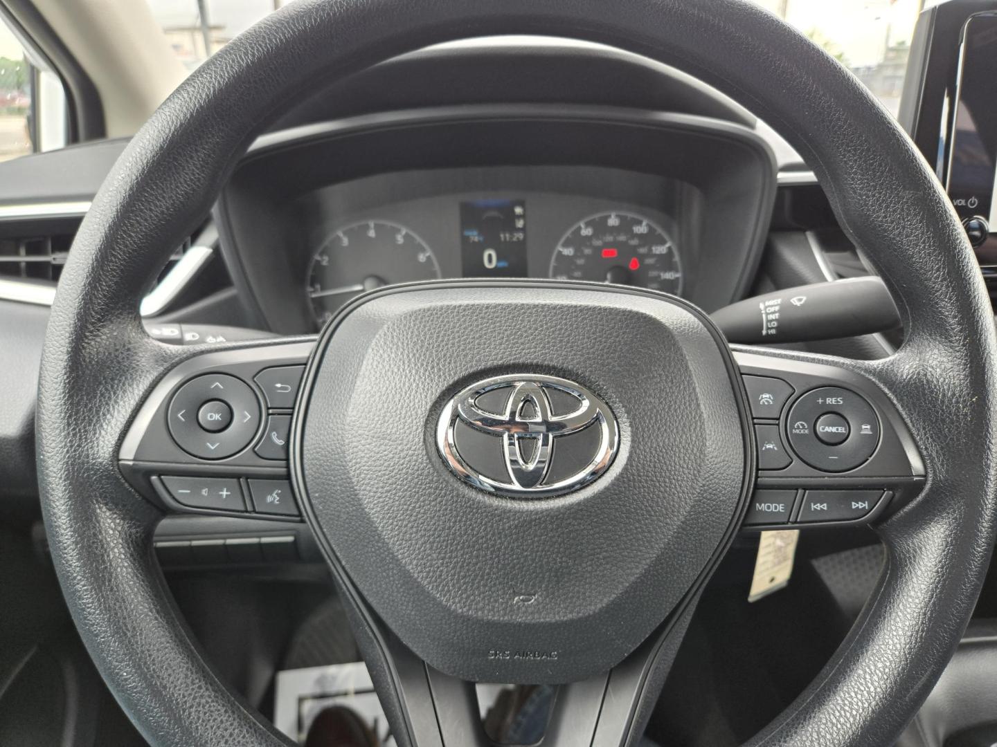 2024 White Toyota Corolla LE (5YFB4MDE3RP) with an 2.0L L4 DOHC 16V engine, CVT transmission, located at 1842 Wirt Road, Houston, TX, 77055, (713) 973-3903, 29.805330, -95.484787 - Photo#18