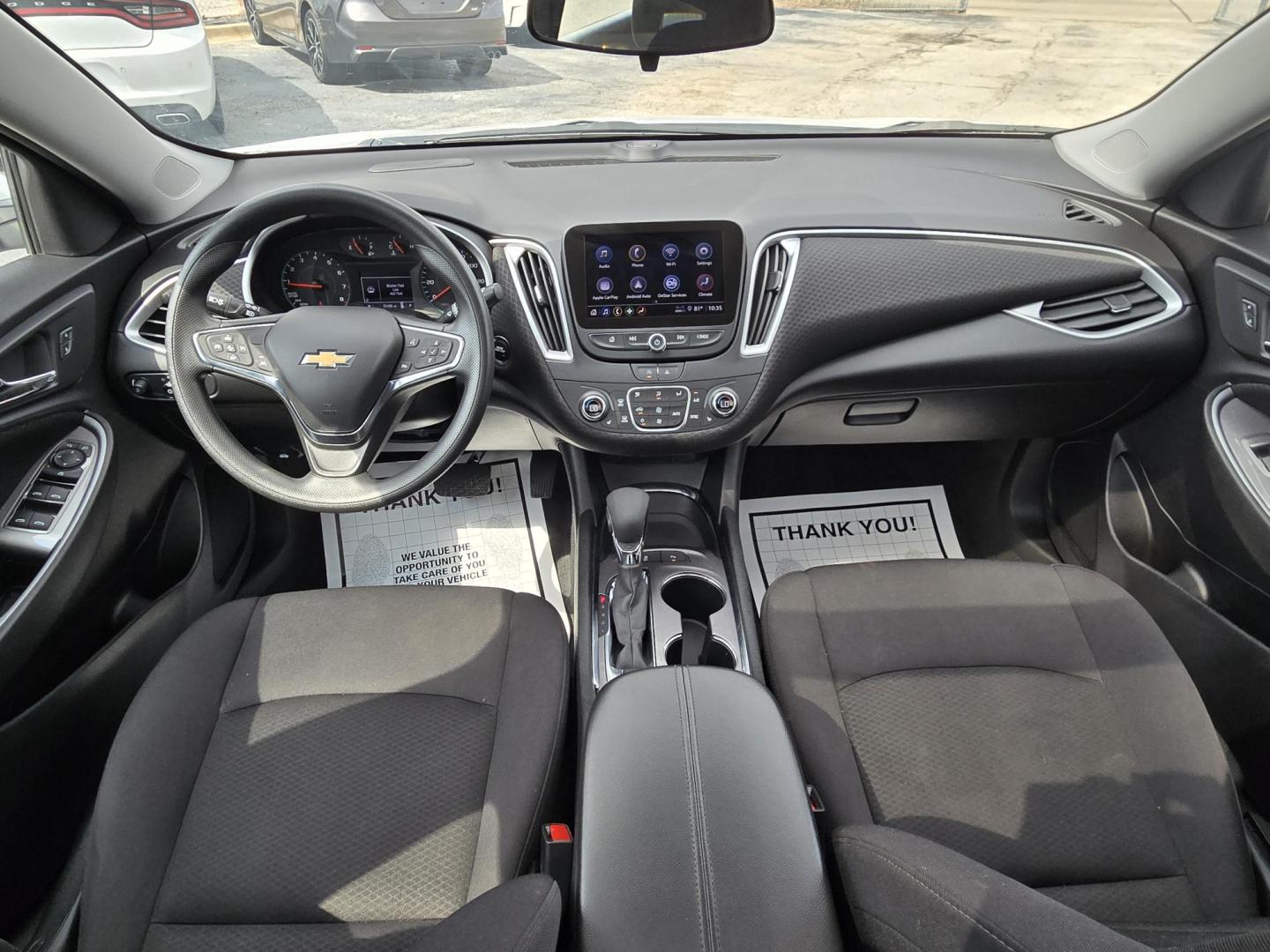 2024 White /Black Chevrolet Malibu 1LT (1G1ZD5ST6RF) with an 1.5L L4 DOHC 16V engine, 6A transmission, located at 1842 Wirt Road, Houston, TX, 77055, (713) 973-3903, 29.805330, -95.484787 - Photo#16