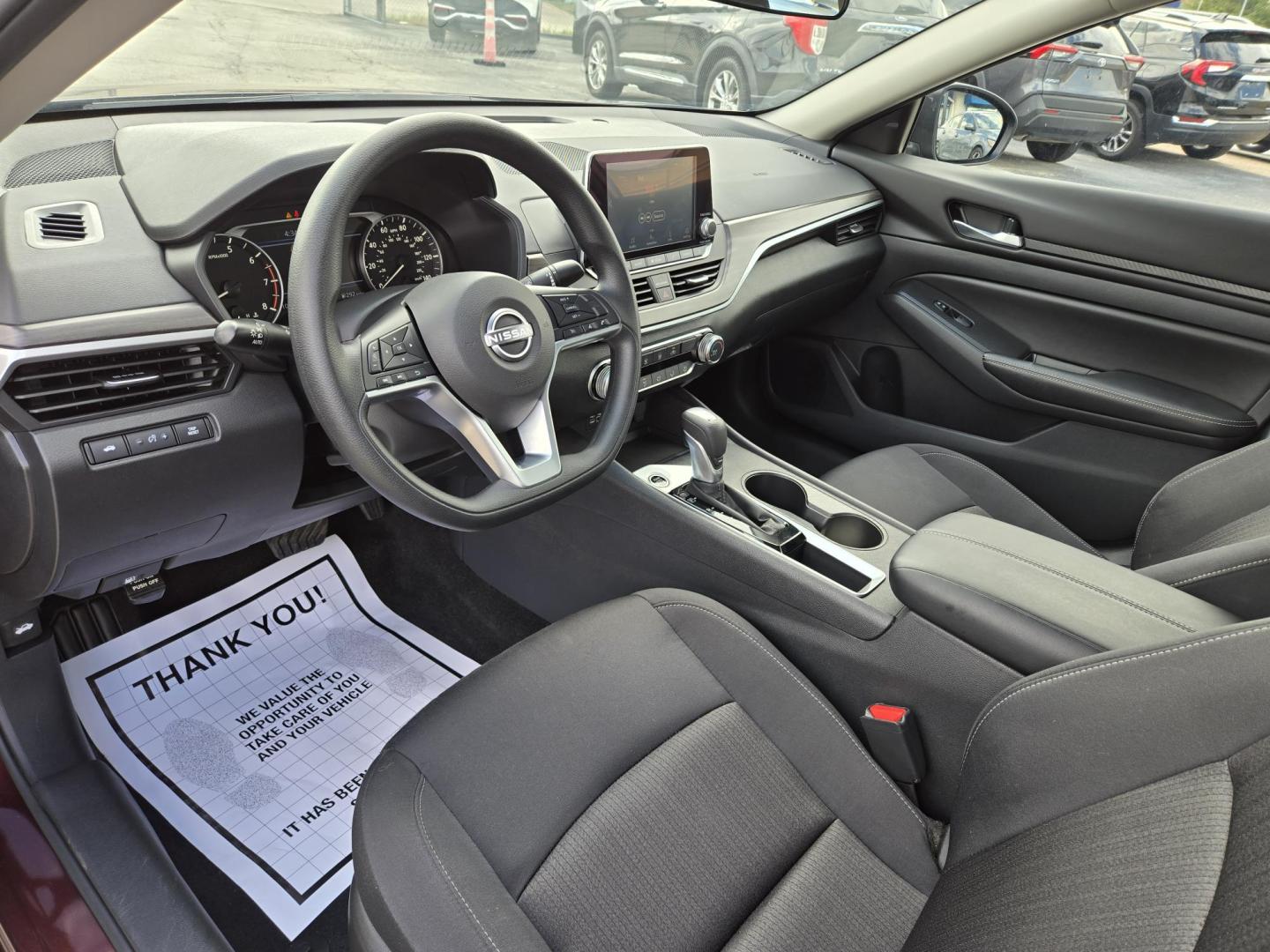 2025 MAROON Nissan Altima 2.5 SV (1N4BL4DV1SN) with an 2.5L L4 DOHC 16V engine, CVT transmission, located at 1842 Wirt Road, Houston, TX, 77055, (713) 973-3903, 29.805330, -95.484787 - Photo#8