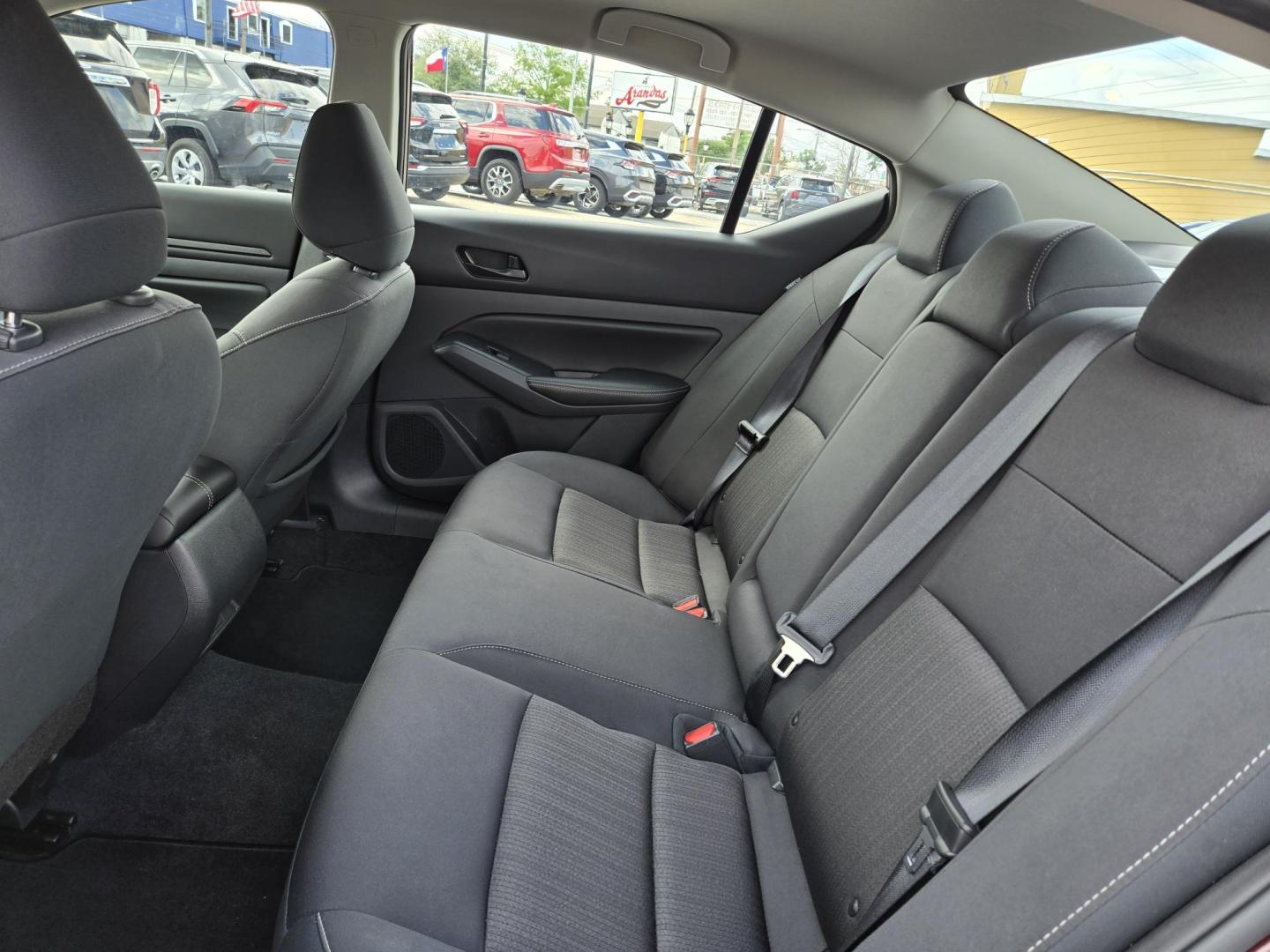 2025 MAROON Nissan Altima 2.5 SV (1N4BL4DV1SN) with an 2.5L L4 DOHC 16V engine, CVT transmission, located at 1842 Wirt Road, Houston, TX, 77055, (713) 973-3903, 29.805330, -95.484787 - Photo#10