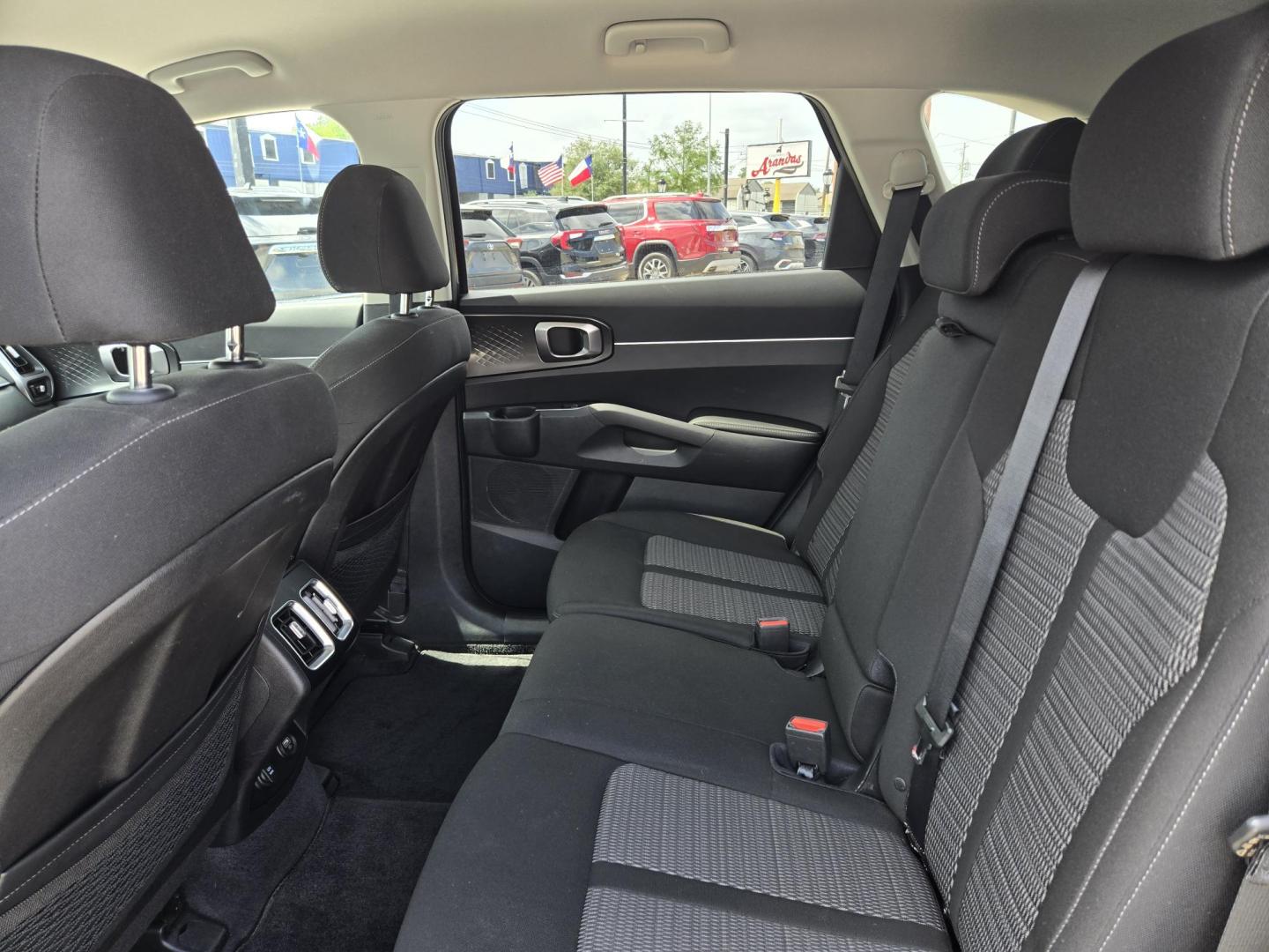 2023 Gray /Black Kia Sorento LX 2WD (5XYRG4LC9PG) with an 2.4L L4 DOHC 16V engine, 6A transmission, located at 1842 Wirt Road, Houston, TX, 77055, (713) 973-3903, 29.805330, -95.484787 - Photo#10