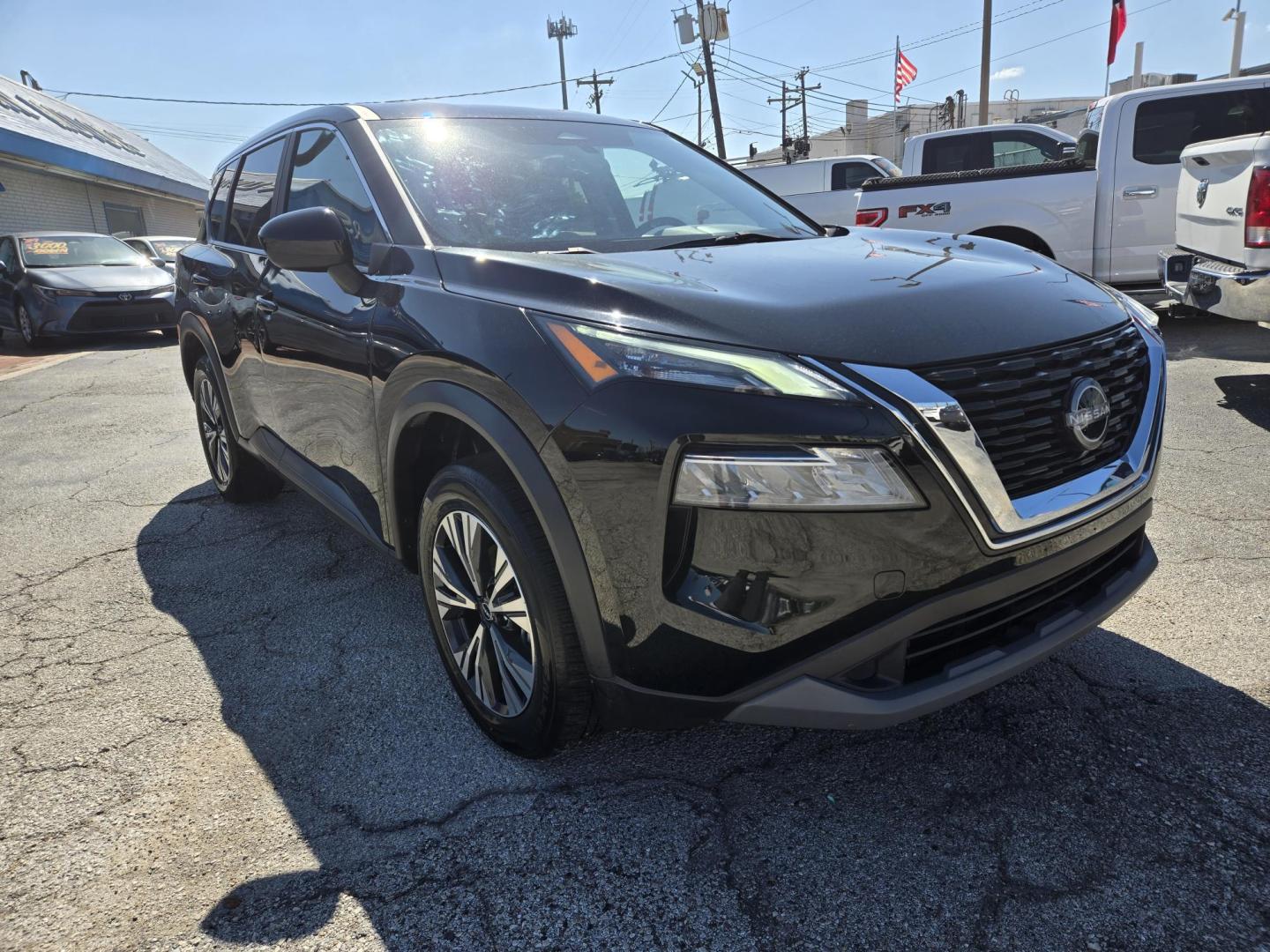 2023 Black /Black Nissan Rogue SV (5N1BT3BA7PC) with an 2.5L L4 DOHC 16V engine, CVT transmission, located at 1842 Wirt Road, Houston, TX, 77055, (713) 973-3903, 29.805330, -95.484787 - Photo#6