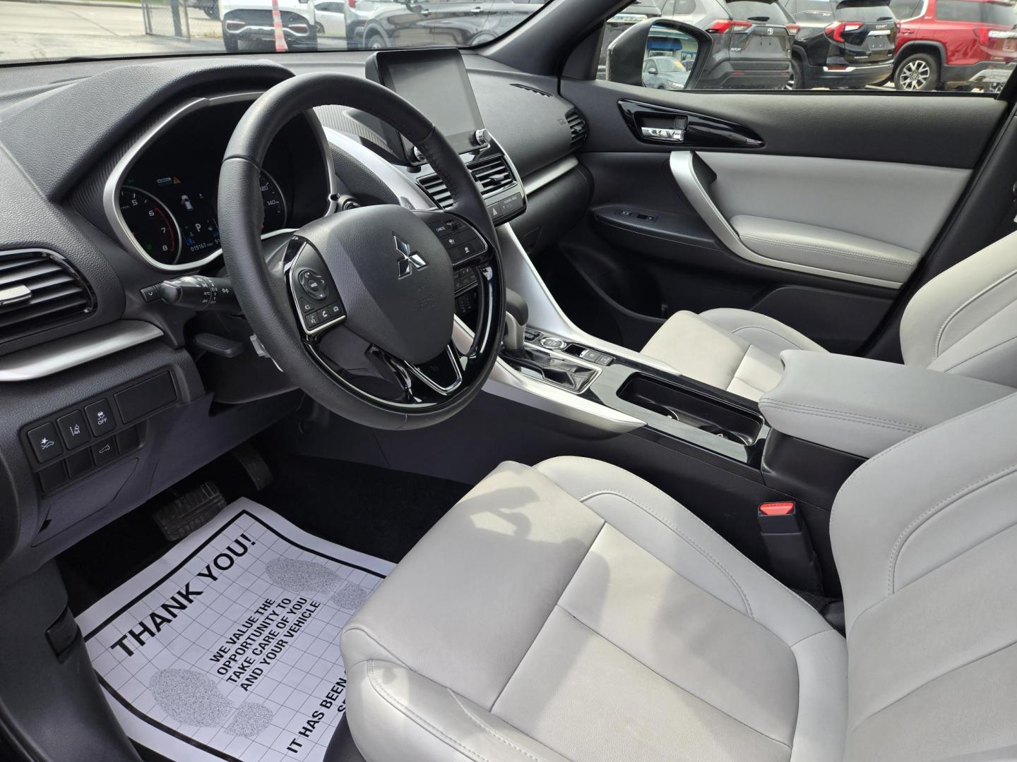 2024 Black Mitsubishi Eclipse Cross SE AWD (JA4ATWAA9RZ) with an 1.5L L4 DOHC 16V engine, CVT transmission, located at 1842 Wirt Road, Houston, TX, 77055, (713) 973-3903, 29.805330, -95.484787 - Photo#8
