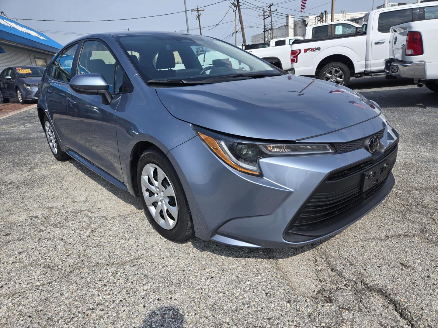 2023 Celestite /Black Toyota Corolla LE (5YFB4MDE4PP) with an 2.0L L4 DOHC 16V engine, CVT transmission, located at 1842 Wirt Road, Houston, TX, 77055, (713) 973-3903, 29.805330, -95.484787 - Photo#6