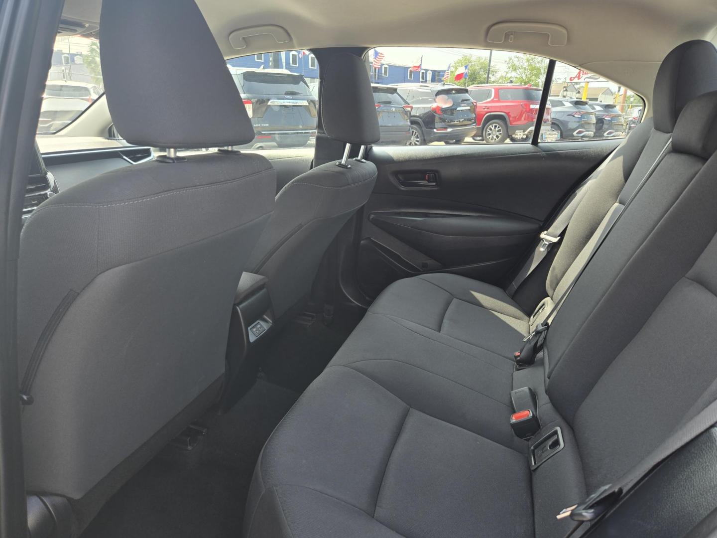 2023 Celestite /Black Toyota Corolla LE (5YFB4MDE4PP) with an 2.0L L4 DOHC 16V engine, CVT transmission, located at 1842 Wirt Road, Houston, TX, 77055, (713) 973-3903, 29.805330, -95.484787 - Photo#10