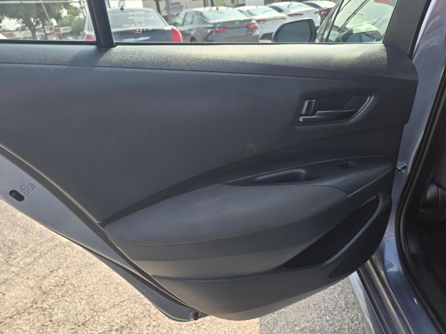2023 Celestite /Black Toyota Corolla LE (5YFB4MDE4PP) with an 2.0L L4 DOHC 16V engine, CVT transmission, located at 1842 Wirt Road, Houston, TX, 77055, (713) 973-3903, 29.805330, -95.484787 - Photo#11