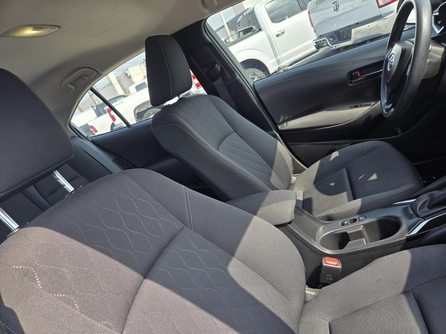 2023 Celestite /Black Toyota Corolla LE (5YFB4MDE4PP) with an 2.0L L4 DOHC 16V engine, CVT transmission, located at 1842 Wirt Road, Houston, TX, 77055, (713) 973-3903, 29.805330, -95.484787 - Photo#12