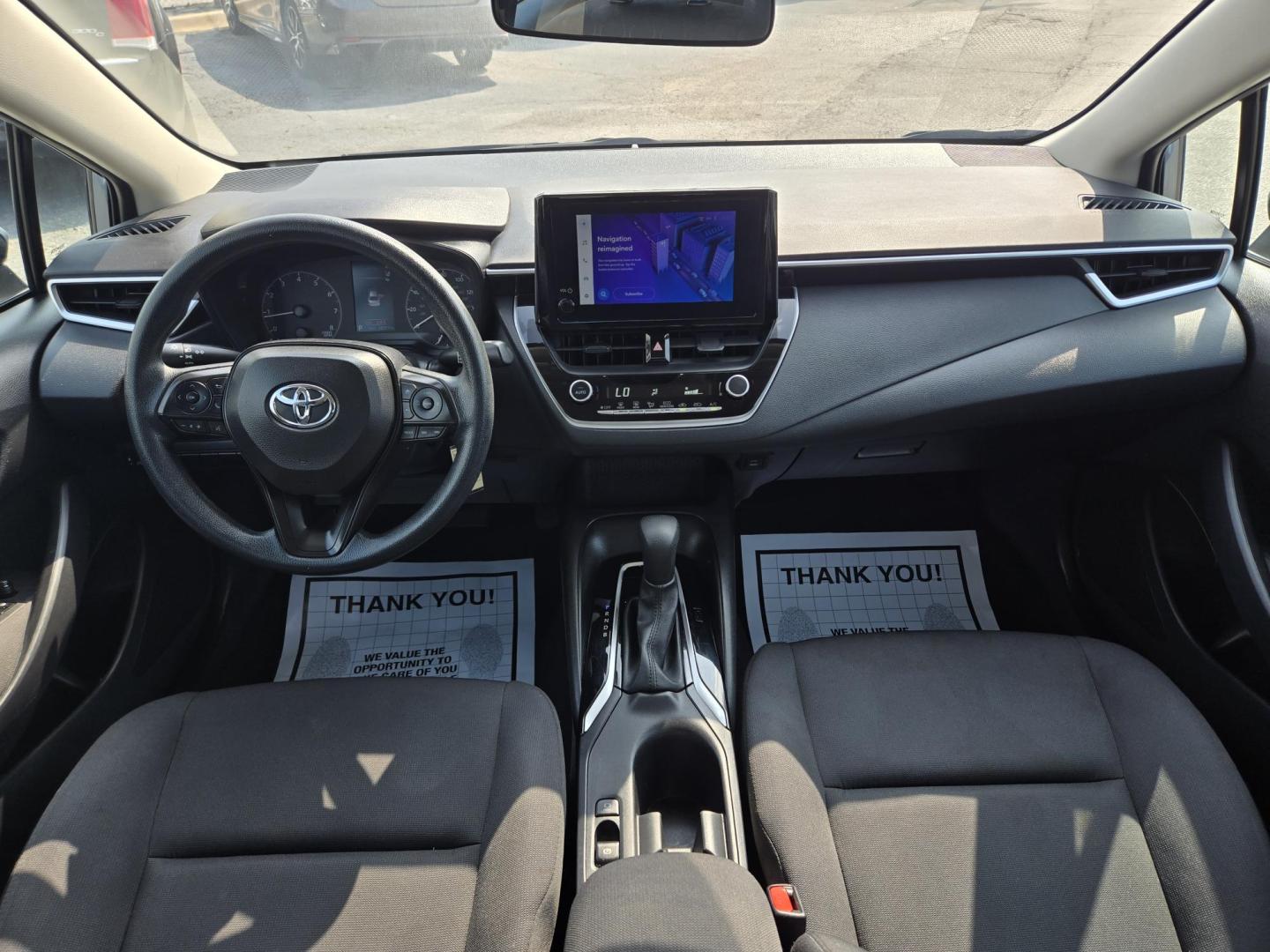 2023 Celestite /Black Toyota Corolla LE (5YFB4MDE4PP) with an 2.0L L4 DOHC 16V engine, CVT transmission, located at 1842 Wirt Road, Houston, TX, 77055, (713) 973-3903, 29.805330, -95.484787 - Photo#16