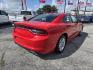 2023 Red /Black Dodge Charger SXT (2C3CDXBG1PH) with an 3.6L V6 DOHC 24V engine, 8A transmission, located at 1842 Wirt Road, Houston, TX, 77055, (713) 973-3903, 29.805330, -95.484787 - Photo#4