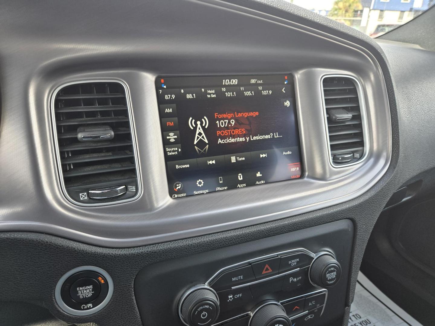2023 Red /Black Dodge Charger SXT (2C3CDXBG1PH) with an 3.6L V6 DOHC 24V engine, 8A transmission, located at 1842 Wirt Road, Houston, TX, 77055, (713) 973-3903, 29.805330, -95.484787 - Photo#19