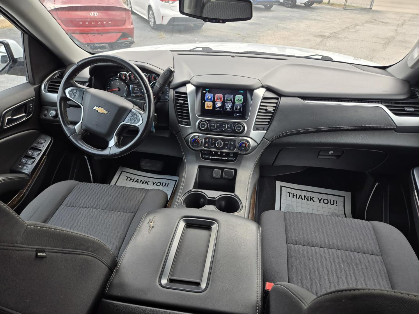 2020 White /Black Chevrolet Tahoe LS 2WD (1GNSCAKC8LR) with an 5.3L V8 OHV 16V engine, 6A transmission, located at 1842 Wirt Road, Houston, TX, 77055, (713) 973-3903, 29.805330, -95.484787 - Photo#16