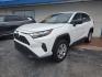 2023 White Toyota RAV4 LE AWD (2T3F1RFV8PC) with an 2.5L L4 DOHC 16V engine, 8A transmission, located at 1842 Wirt Road, Houston, TX, 77055, (713) 973-3903, 29.805330, -95.484787 - Photo#0