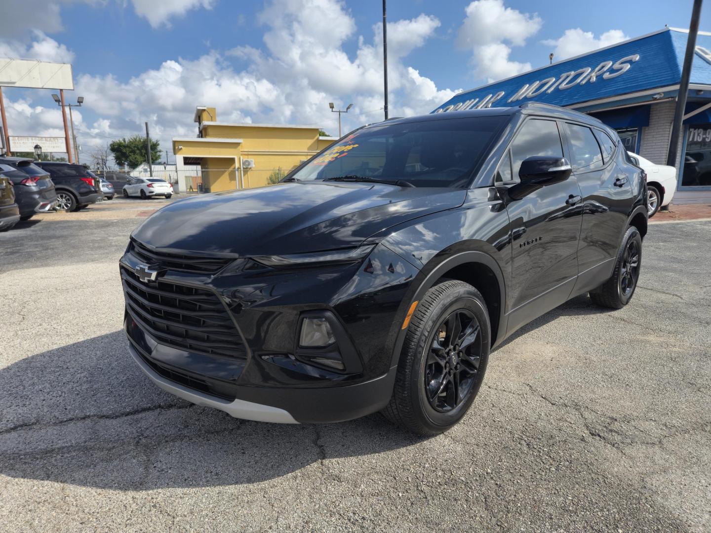 2021 Black /Black Chevrolet Blazer 2LT (3GNKBCR4XMS) with an 2.0L L4 DOHC 16 TURBO engine, 9A transmission, located at 1842 Wirt Road, Houston, TX, 77055, (713) 973-3903, 29.805330, -95.484787 - Photo#0