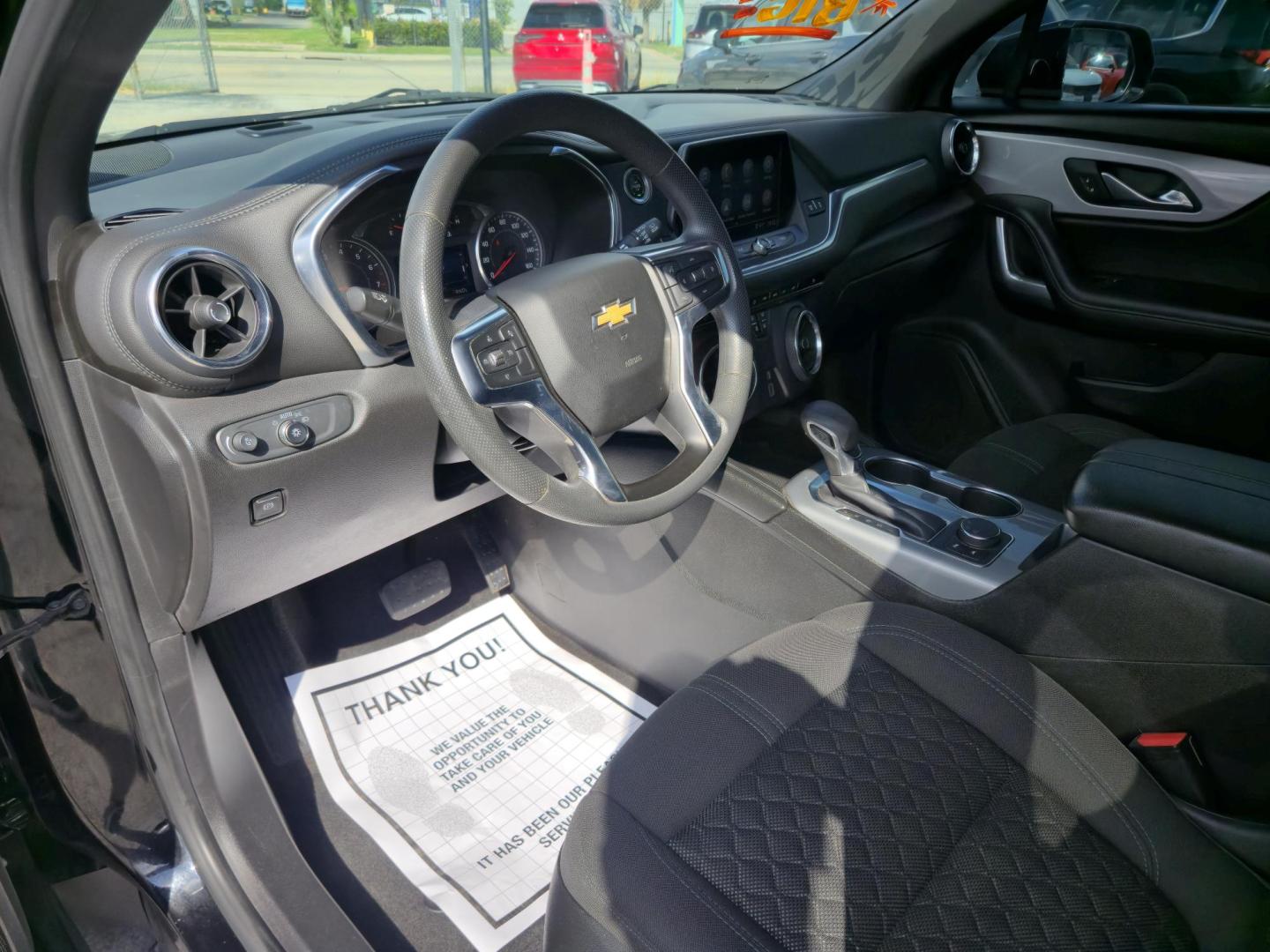 2021 Black /Black Chevrolet Blazer 2LT (3GNKBCR4XMS) with an 2.0L L4 DOHC 16 TURBO engine, 9A transmission, located at 1842 Wirt Road, Houston, TX, 77055, (713) 973-3903, 29.805330, -95.484787 - Photo#8