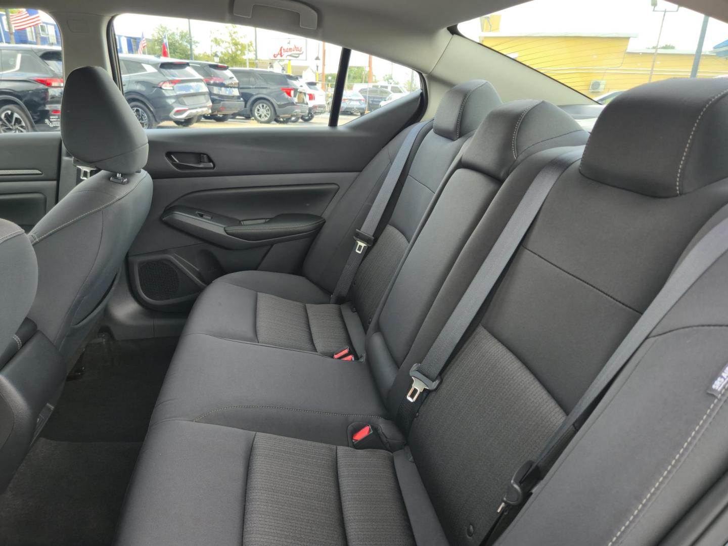 2025 Black /Black Nissan Altima 2.5 SV (1N4BL4DV2SN) with an 2.5L L4 DOHC 16V engine, CVT transmission, located at 1842 Wirt Road, Houston, TX, 77055, (713) 973-3903, 29.805330, -95.484787 - Photo#10