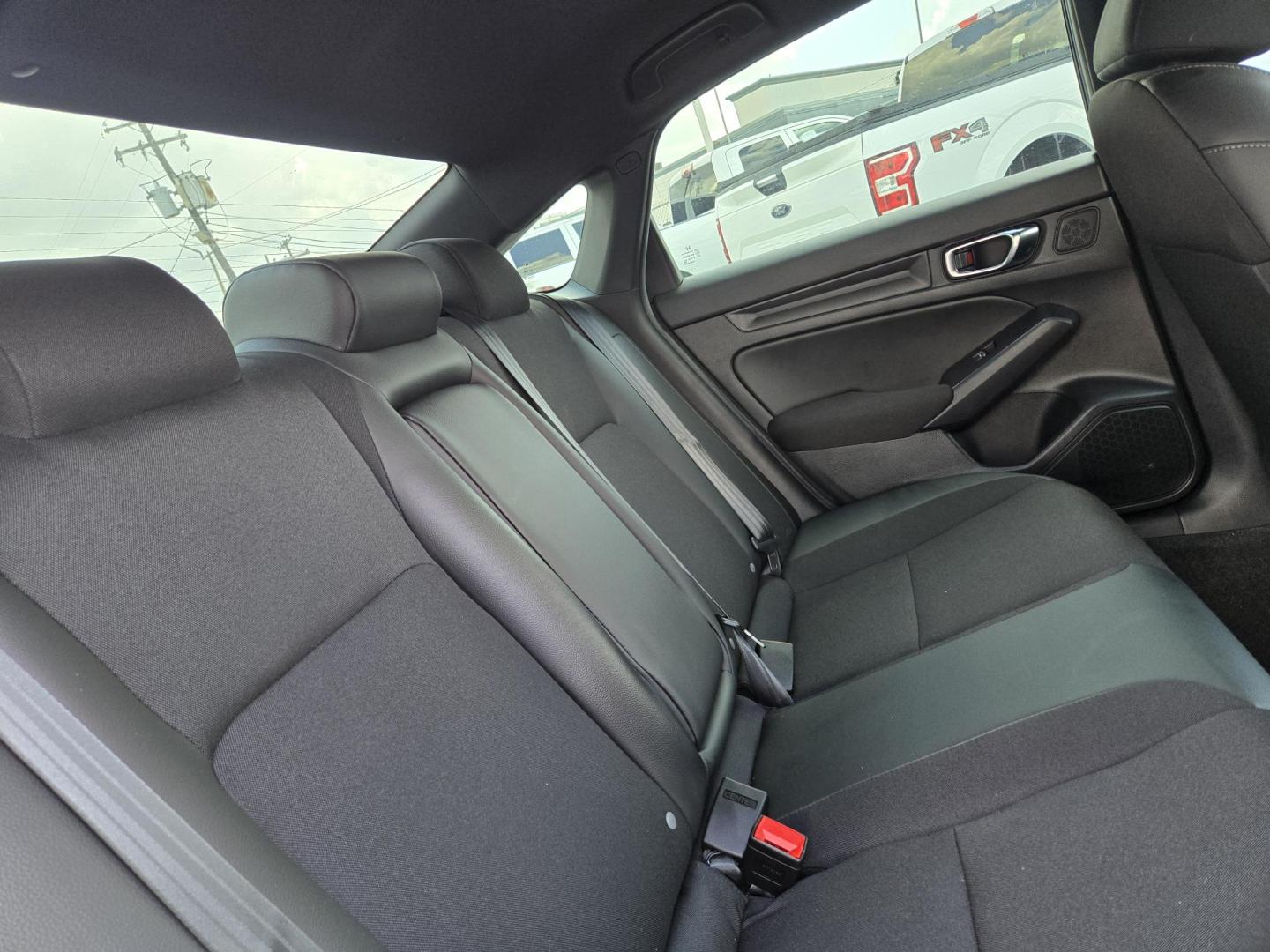 2025 Gray /Black Honda Civic Sport (2HGFE2F55SH) with an 2.0L L4 DOHC 16V engine, CVT transmission, located at 1842 Wirt Road, Houston, TX, 77055, (713) 973-3903, 29.805330, -95.484787 - Photo#14