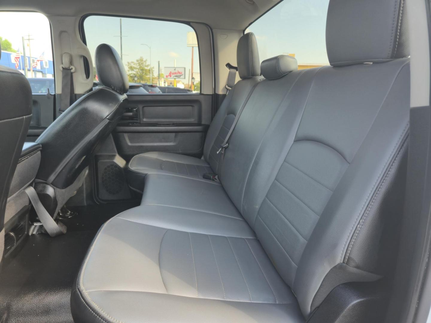 2023 White /Gray RAM 1500 Classic Tradesman Crew Cab SWB 2WD (3C6RR6KG0PG) with an 3.6L V6 DOHC 24V FFV engine, 8A transmission, located at 1842 Wirt Road, Houston, TX, 77055, (713) 973-3903, 29.805330, -95.484787 - Photo#10