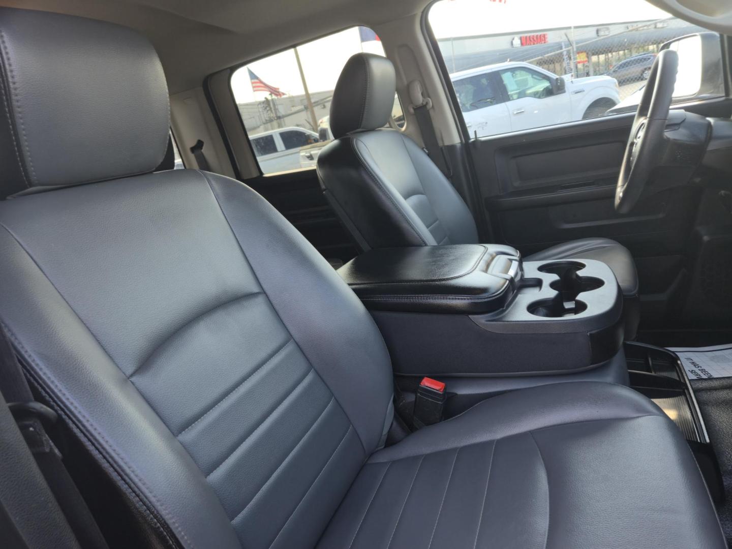 2023 White /Gray RAM 1500 Classic Tradesman Crew Cab SWB 2WD (3C6RR6KG0PG) with an 3.6L V6 DOHC 24V FFV engine, 8A transmission, located at 1842 Wirt Road, Houston, TX, 77055, (713) 973-3903, 29.805330, -95.484787 - Photo#12