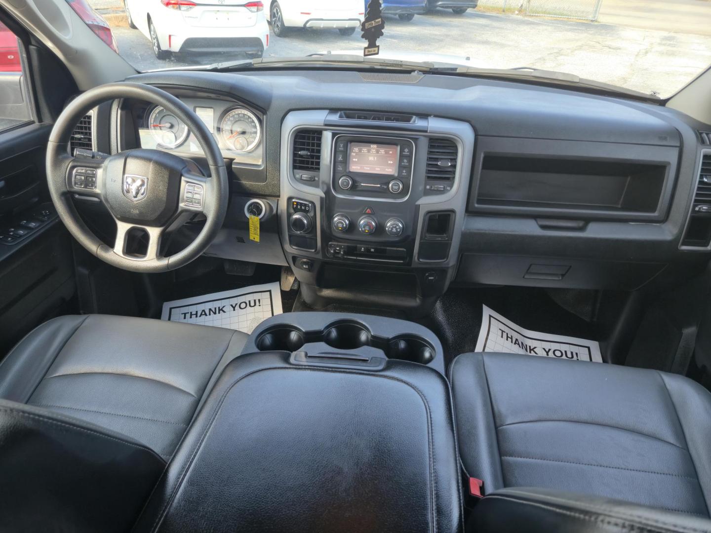 2023 White /Gray RAM 1500 Classic Tradesman Crew Cab SWB 2WD (3C6RR6KG0PG) with an 3.6L V6 DOHC 24V FFV engine, 8A transmission, located at 1842 Wirt Road, Houston, TX, 77055, (713) 973-3903, 29.805330, -95.484787 - Photo#16