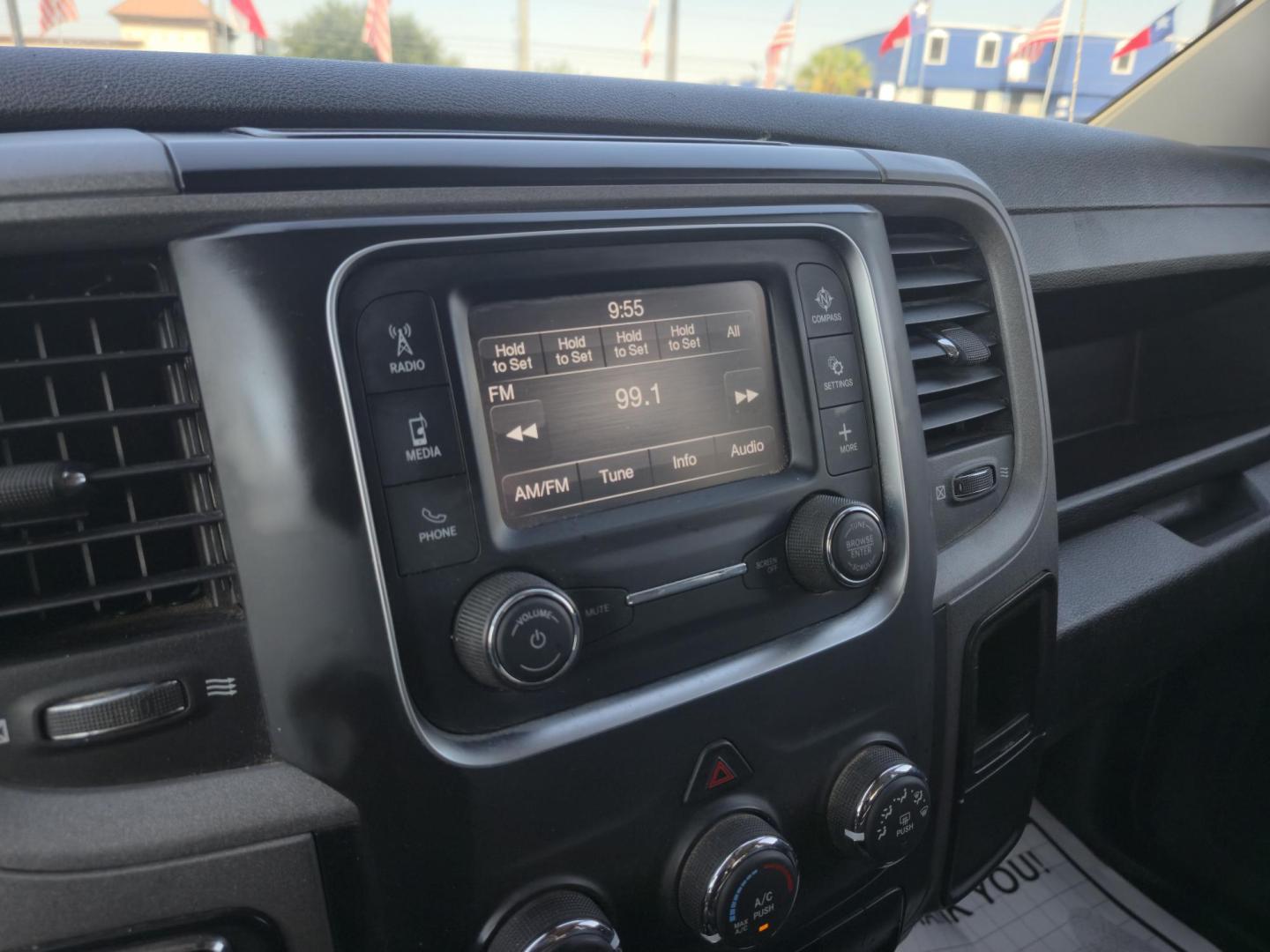 2023 White /Gray RAM 1500 Classic Tradesman Crew Cab SWB 2WD (3C6RR6KG0PG) with an 3.6L V6 DOHC 24V FFV engine, 8A transmission, located at 1842 Wirt Road, Houston, TX, 77055, (713) 973-3903, 29.805330, -95.484787 - Photo#19
