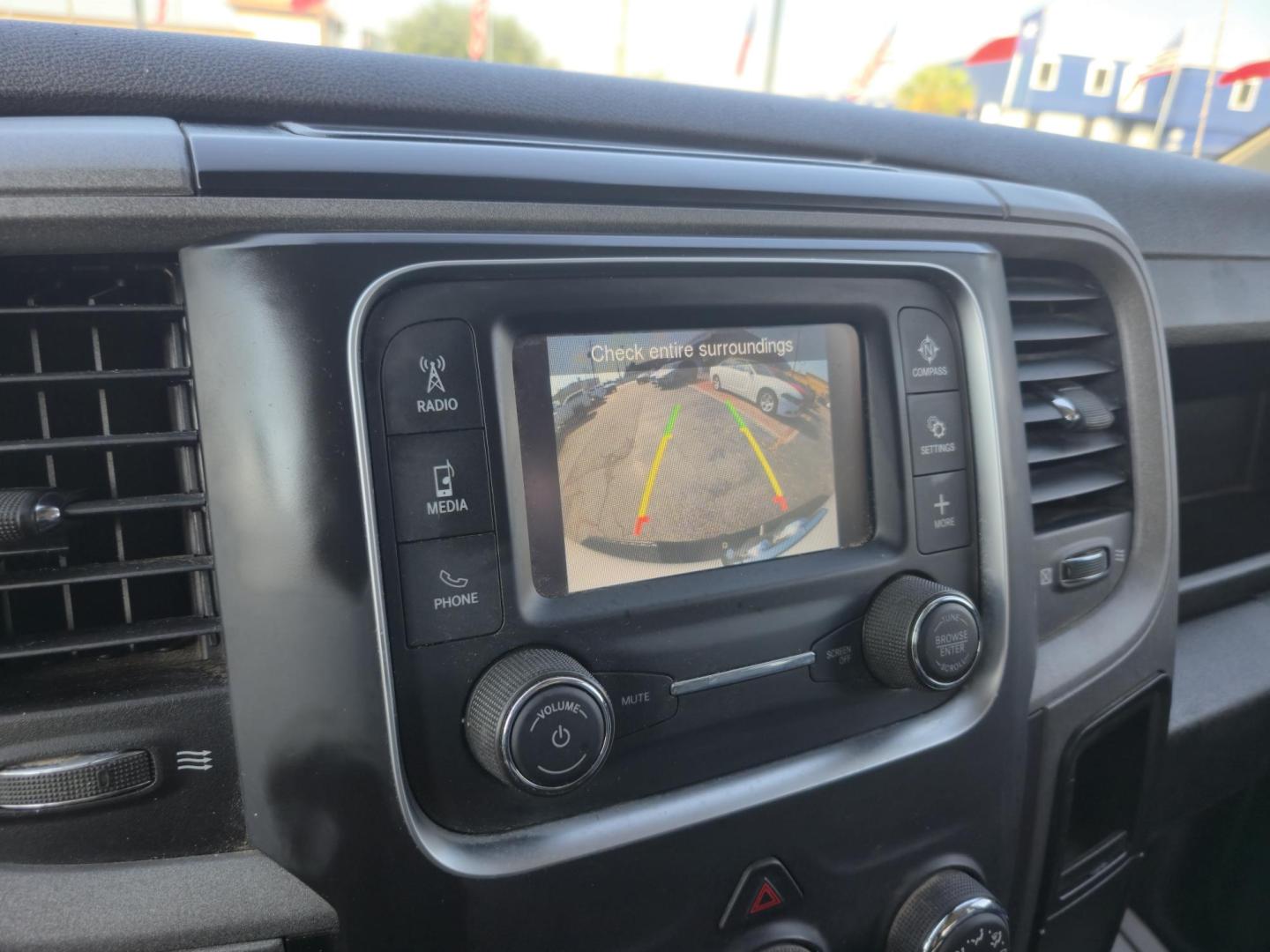 2023 White /Gray RAM 1500 Classic Tradesman Crew Cab SWB 2WD (3C6RR6KG0PG) with an 3.6L V6 DOHC 24V FFV engine, 8A transmission, located at 1842 Wirt Road, Houston, TX, 77055, (713) 973-3903, 29.805330, -95.484787 - Photo#20