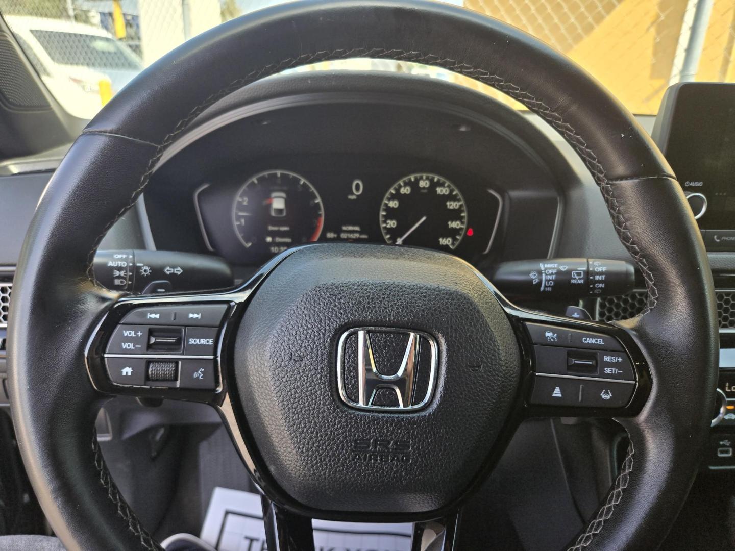 2024 Black /Black Honda Civic Sport Hatchback CVT (19XFL2H81RE) with an 2.0L L4 DOHC 16V TURBO engine, CVT transmission, located at 1842 Wirt Road, Houston, TX, 77055, (713) 973-3903, 29.805330, -95.484787 - Photo#16