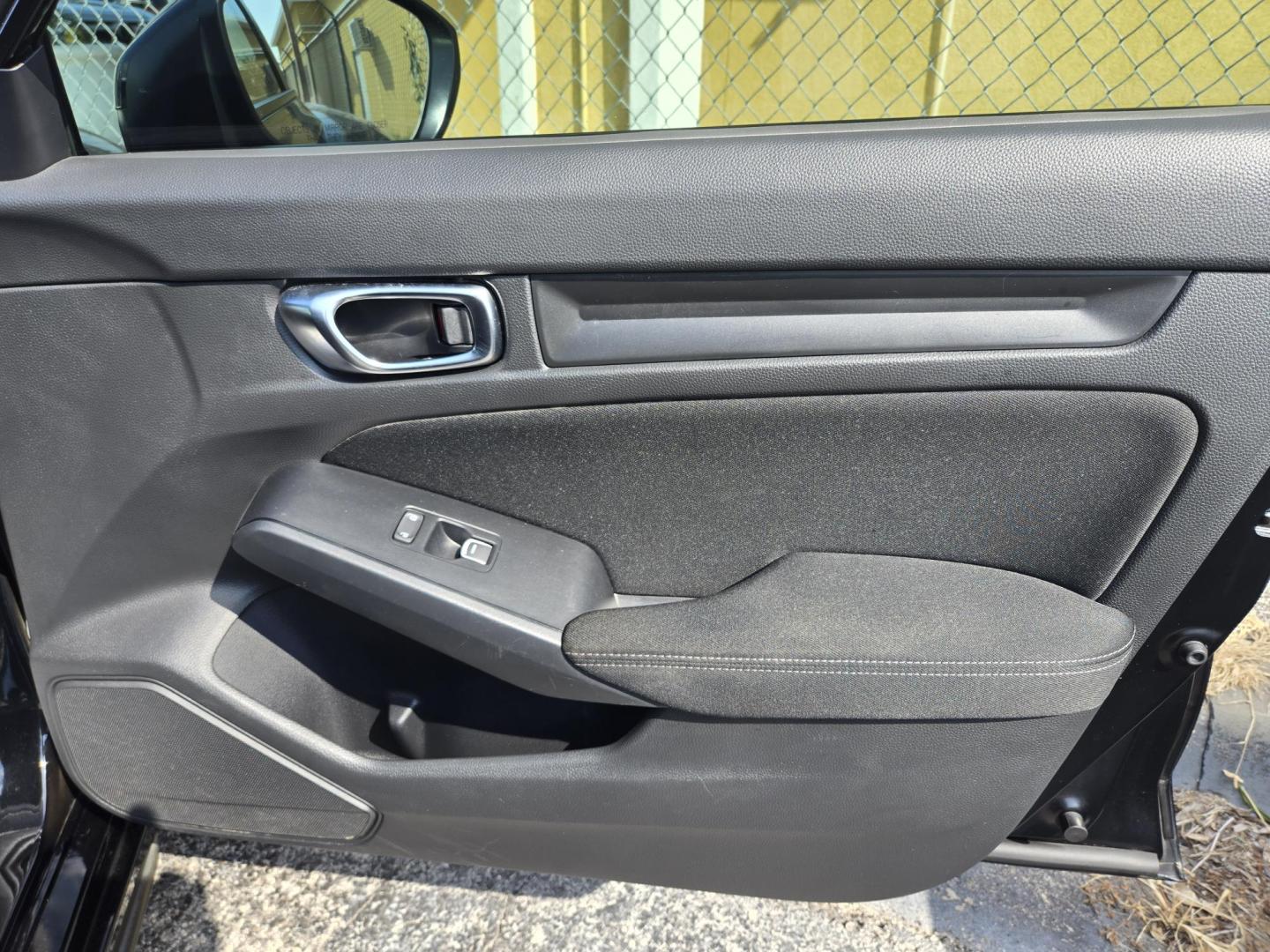 2024 Black /Black Honda Civic Sport Hatchback CVT (19XFL2H81RE) with an 2.0L L4 DOHC 16V TURBO engine, CVT transmission, located at 1842 Wirt Road, Houston, TX, 77055, (713) 973-3903, 29.805330, -95.484787 - Photo#13
