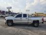 2019 Silver /Gray Chevrolet Silverado 1500 Work Truck Double Cab 4WD (2GCVKNECXK1) with an 5.3L V8 OHV 16V engine, 6A transmission, located at 1842 Wirt Road, Houston, TX, 77055, (713) 973-3903, 29.805330, -95.484787 - Photo#1