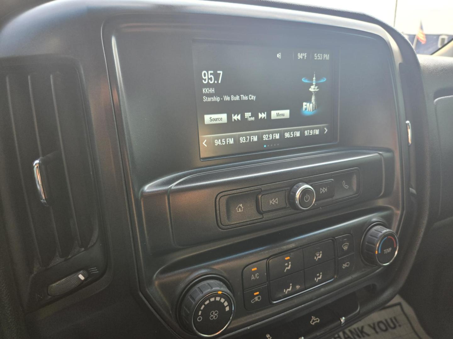 2019 Silver /Gray Chevrolet Silverado 1500 Work Truck Double Cab 4WD (2GCVKNECXK1) with an 5.3L V8 OHV 16V engine, 6A transmission, located at 1842 Wirt Road, Houston, TX, 77055, (713) 973-3903, 29.805330, -95.484787 - Photo#19