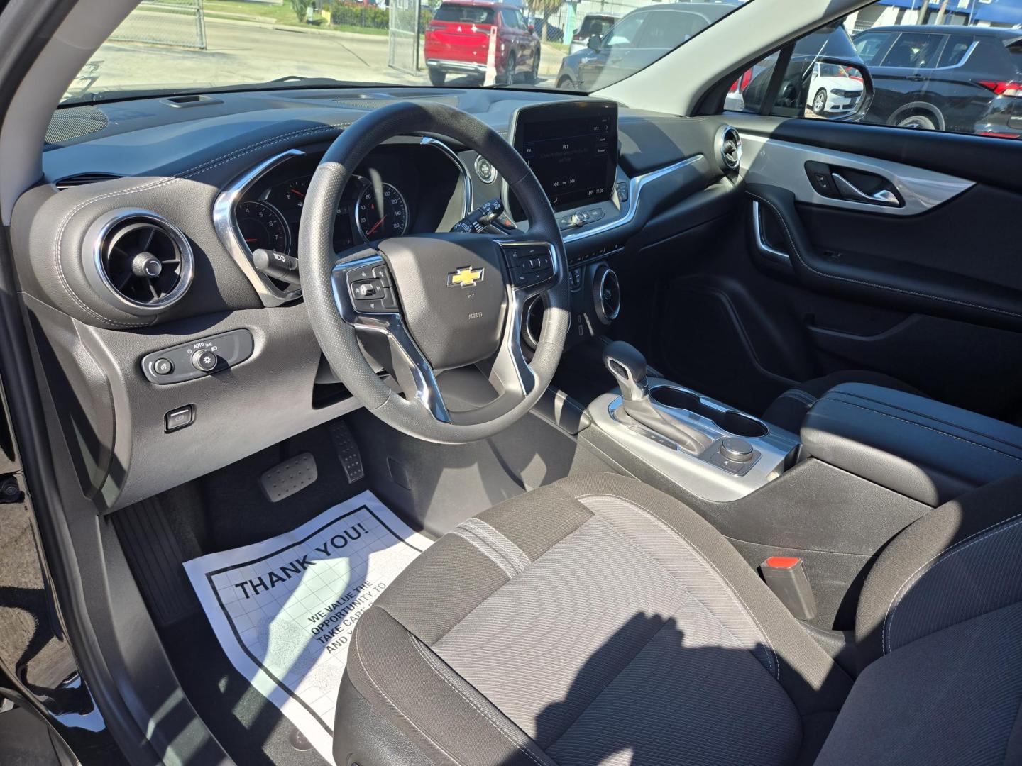 2025 Black /Black Chevrolet Blazer 2LT (3GNKBCR4XSS) with an 2.0L L4 DOHC 16 TURBO engine, 9A transmission, located at 1842 Wirt Road, Houston, TX, 77055, (713) 973-3903, 29.805330, -95.484787 - Photo#8