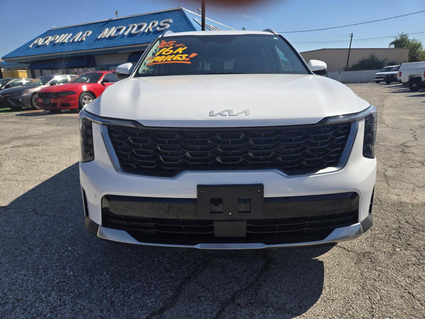2024 White /Black Kia Sorento S AWD (5XYRLDJC0RG) with an 2.5L L4 DOHC 16V engine, 6A transmission, located at 1842 Wirt Road, Houston, TX, 77055, (713) 973-3903, 29.805330, -95.484787 - Photo#7