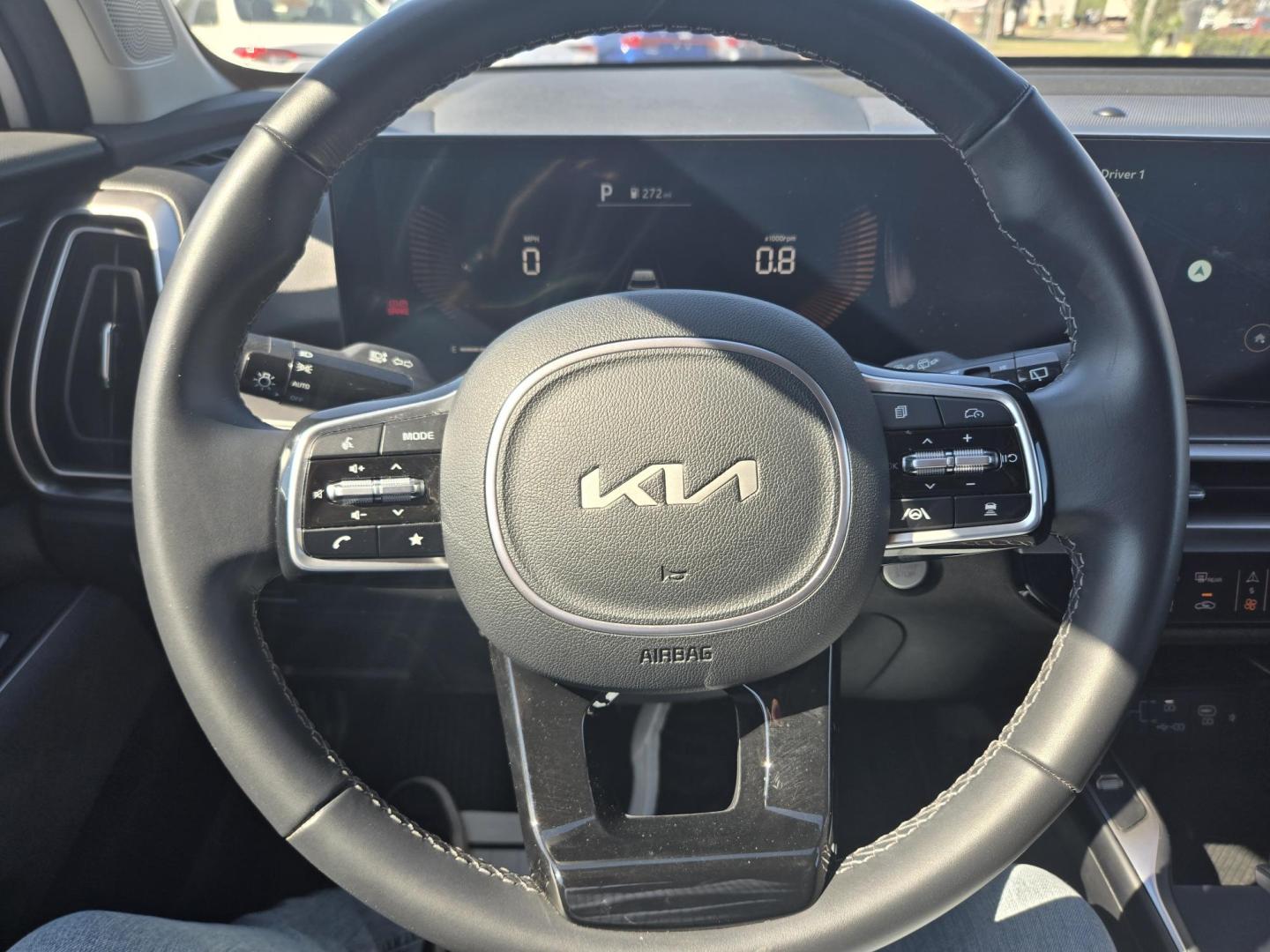2024 White /Black Kia Sorento S AWD (5XYRLDJC0RG) with an 2.5L L4 DOHC 16V engine, 6A transmission, located at 1842 Wirt Road, Houston, TX, 77055, (713) 973-3903, 29.805330, -95.484787 - Photo#18
