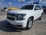 2019 White /Tan Chevrolet Tahoe LT 2WD (1GNSCBKC5KR) with an 5.3L V8 OHV 16V engine, 6A transmission, located at 1842 Wirt Road, Houston, TX, 77055, (713) 973-3903, 29.805330, -95.484787 - Photo#0