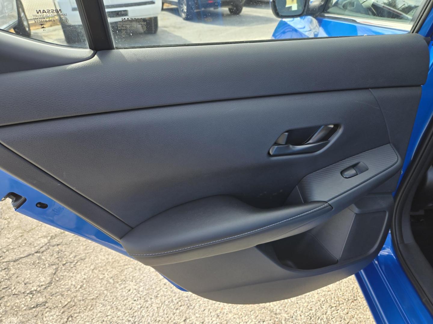 2025 BLUE /Black Nissan Sentra SV (3N1AB8CV3SY) with an 1.8L L4 SFI DOHC 16V engine, CVT transmission, located at 1842 Wirt Road, Houston, TX, 77055, (713) 973-3903, 29.805330, -95.484787 - Photo#11