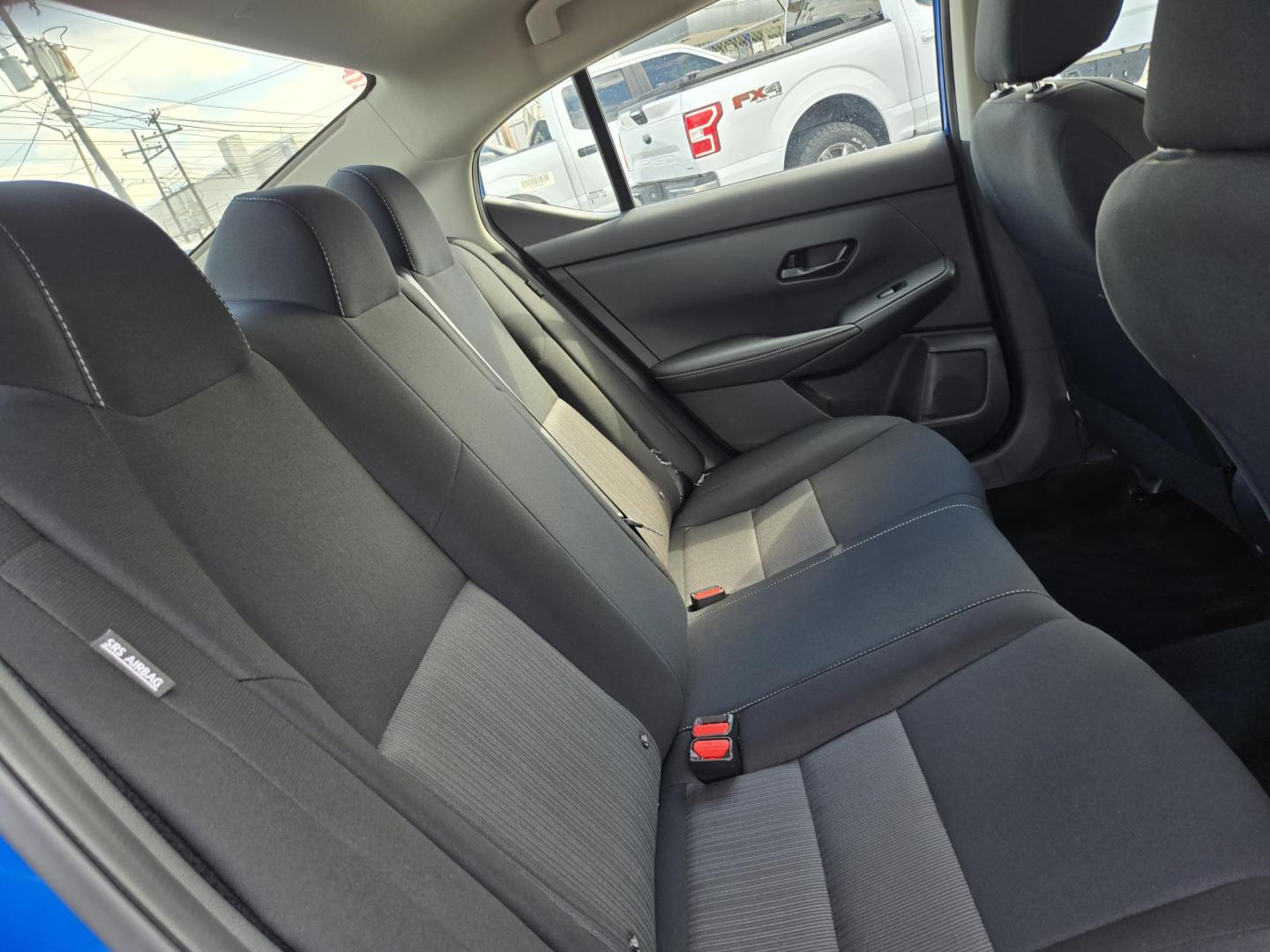 2025 BLUE /Black Nissan Sentra SV (3N1AB8CV3SY) with an 1.8L L4 SFI DOHC 16V engine, CVT transmission, located at 1842 Wirt Road, Houston, TX, 77055, (713) 973-3903, 29.805330, -95.484787 - Photo#14