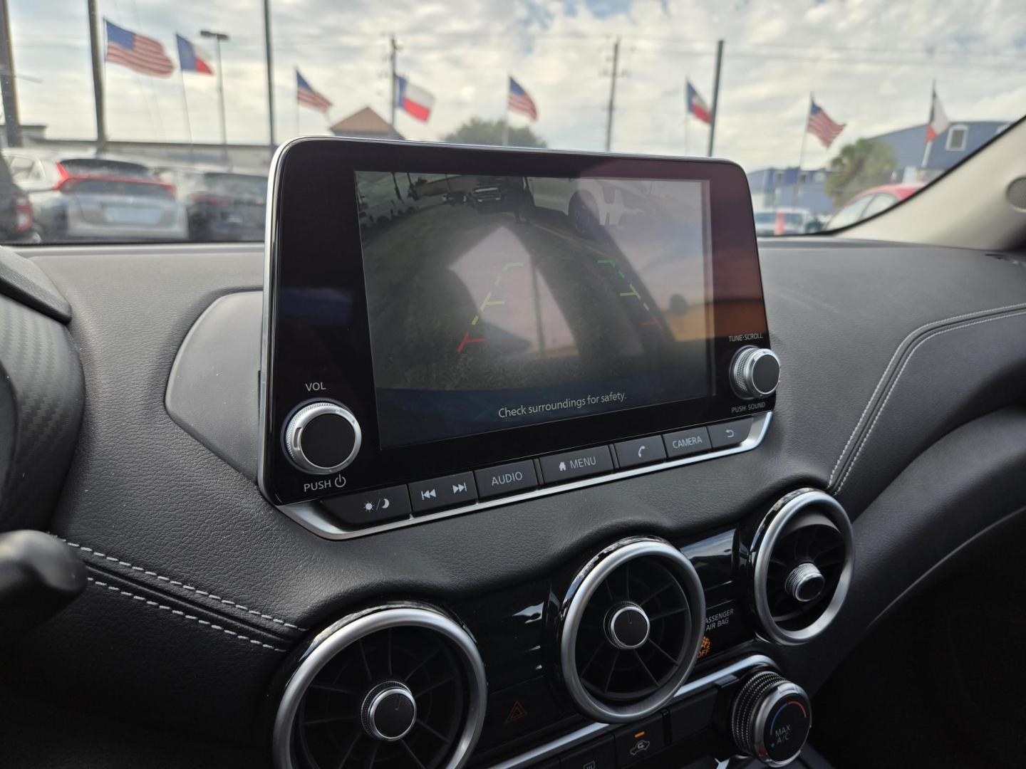 2025 BLUE /Black Nissan Sentra SV (3N1AB8CV3SY) with an 1.8L L4 SFI DOHC 16V engine, CVT transmission, located at 1842 Wirt Road, Houston, TX, 77055, (713) 973-3903, 29.805330, -95.484787 - Photo#20