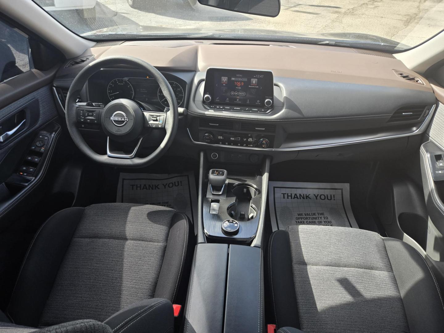 2023 Black /Black Nissan Rogue SV AWD (5N1BT3BBXPC) with an 2.5L L4 DOHC 16V engine, CVT transmission, located at 1842 Wirt Road, Houston, TX, 77055, (713) 973-3903, 29.805330, -95.484787 - Photo#16